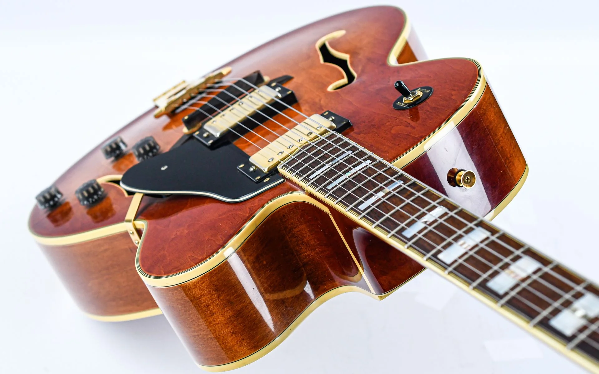 Cane Archtop Cherry Sunburst 1993 - Image 10