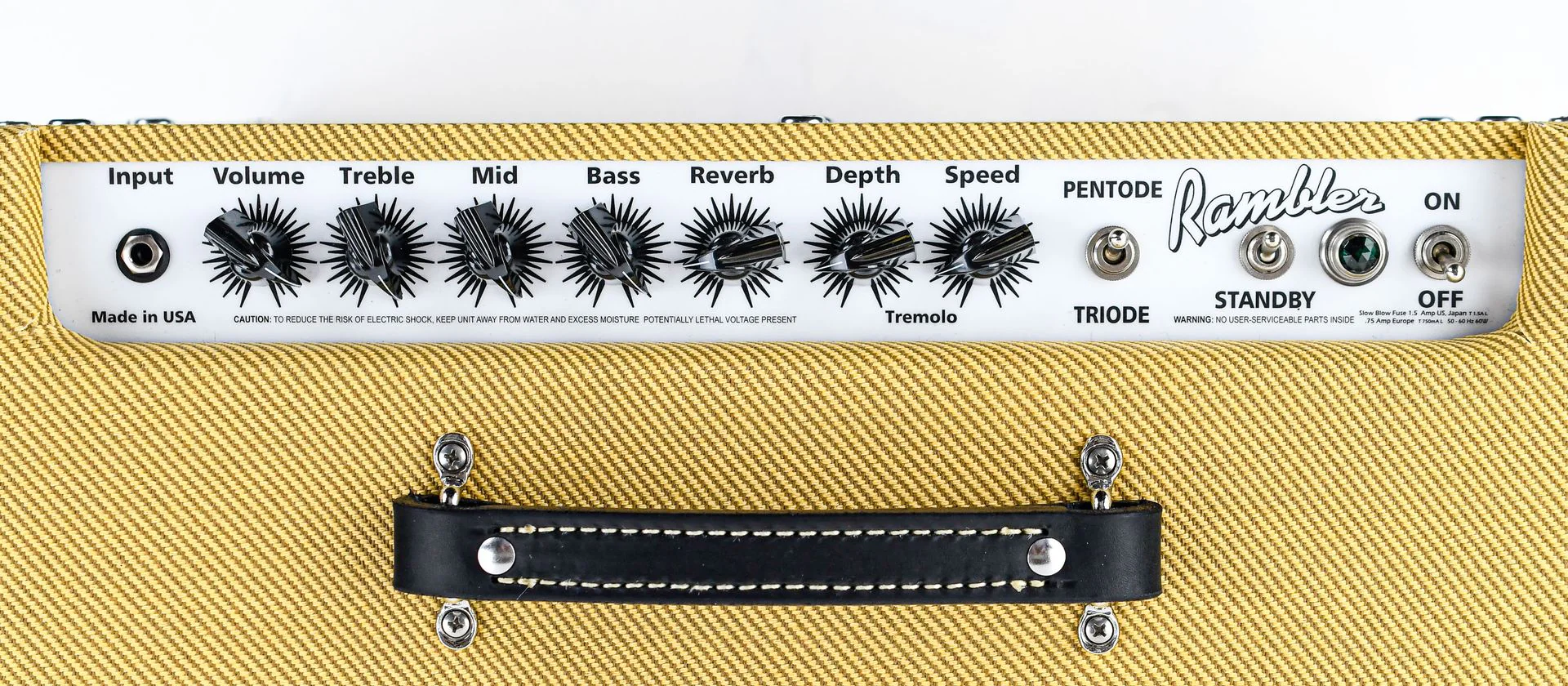Carr Amps Rambler Custom Tweed 1x12 Combo - Image 7