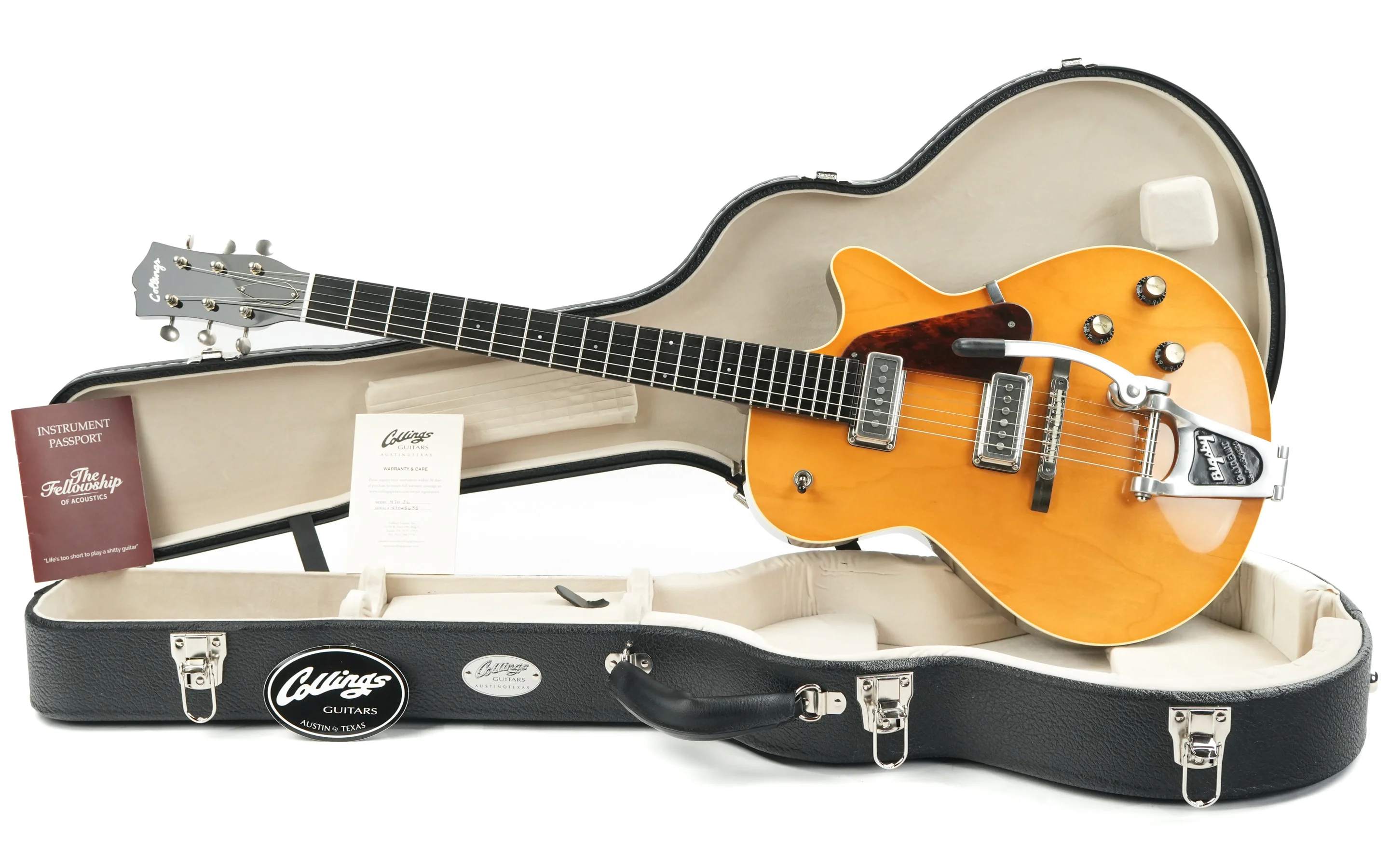 Collings 470JL Julian Lage Antiqued Blonde 2025 - Image 3