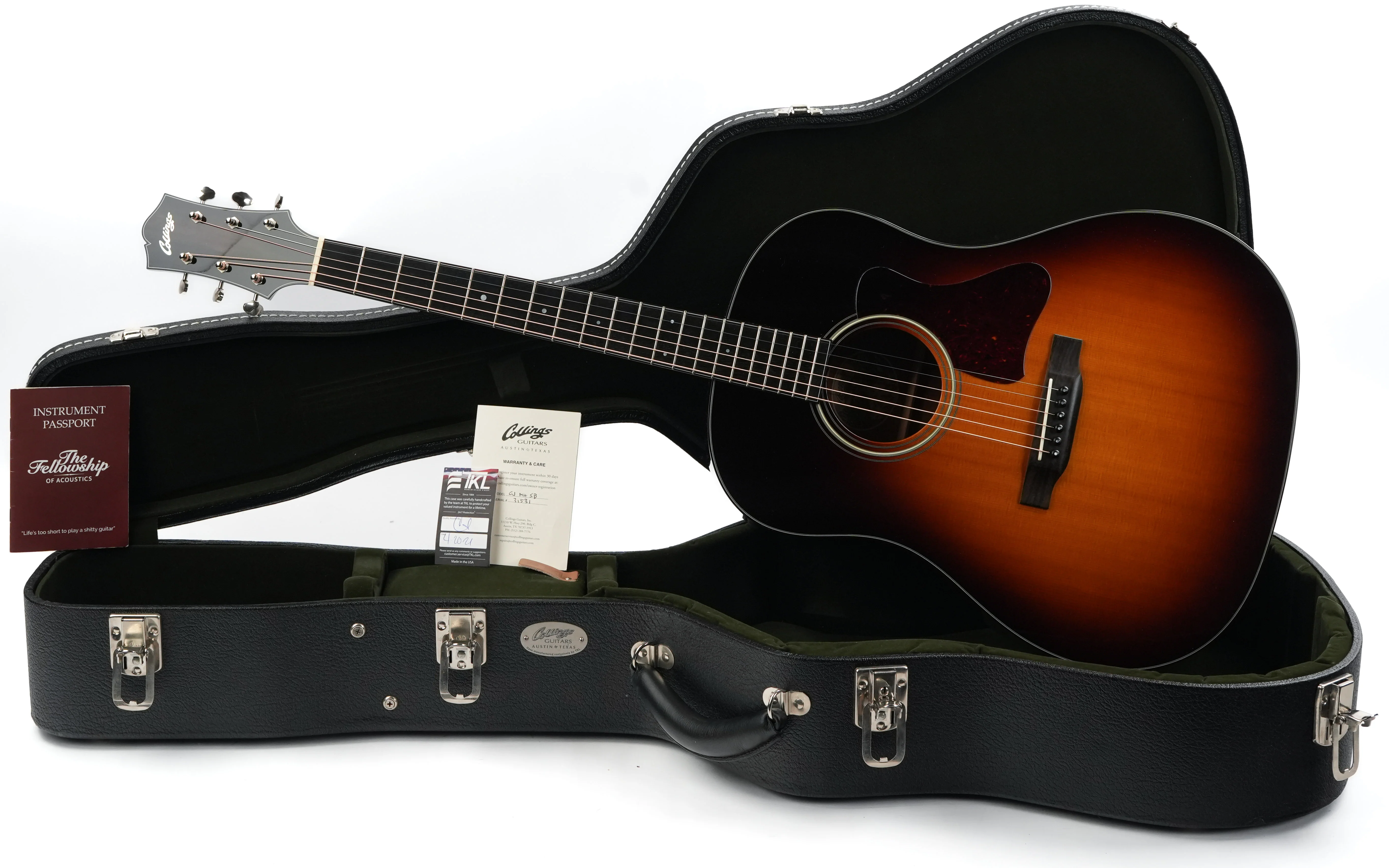 Collings CJ Sunburst Mahogany 2021 - Image 3