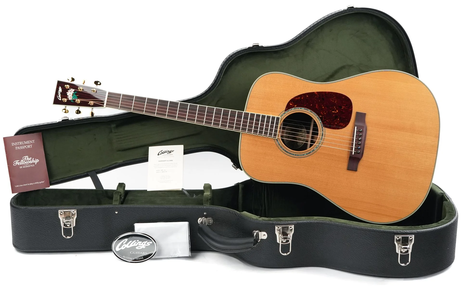Collings D3A Bois de Rose Adirondack 25th TFOA #36070 - Image 3