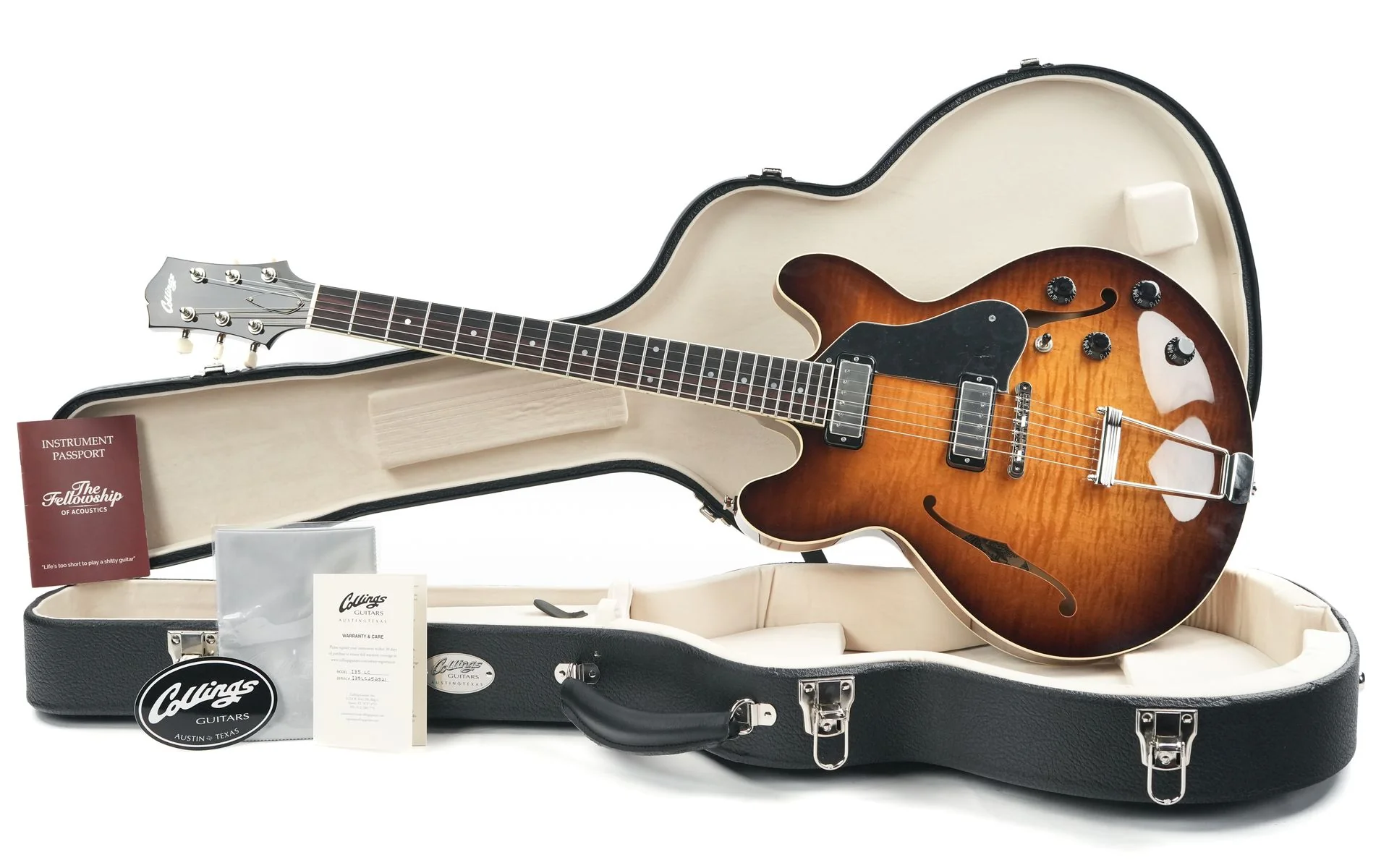 Collings I35LC Boot Burst Mini Humbucker Custom - Image 3