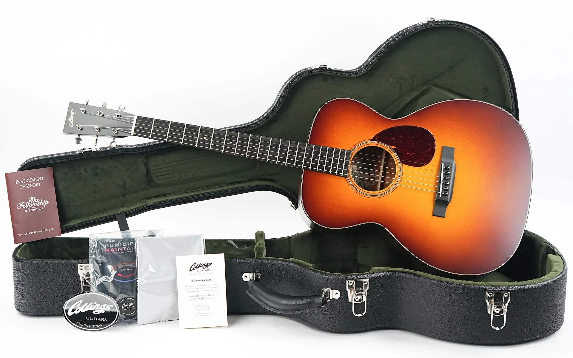 Collings OM1A JL Julian Lage Sunburst - Image 3