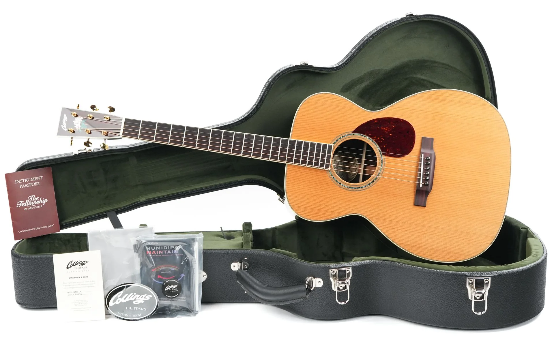 Collings OM3A Bois de Rose Adirondack 25th TFOA #36086 - Image 3