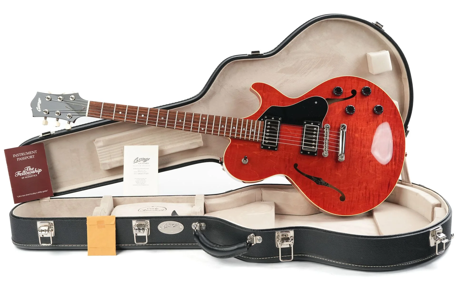 Collings SoCo LC Faded Red 2015 - Image 3