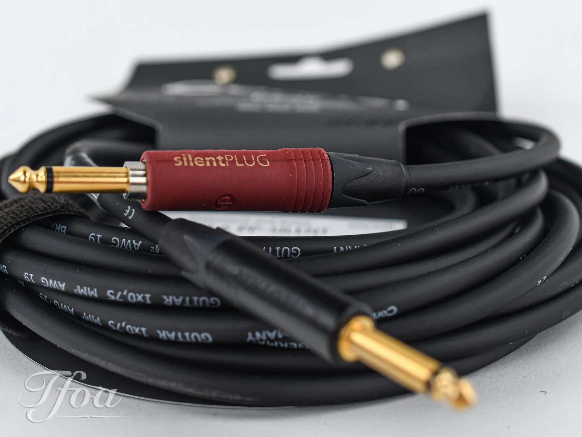 Cordial CSI6PP Silent Jack Cable Straight 6m - Image 3