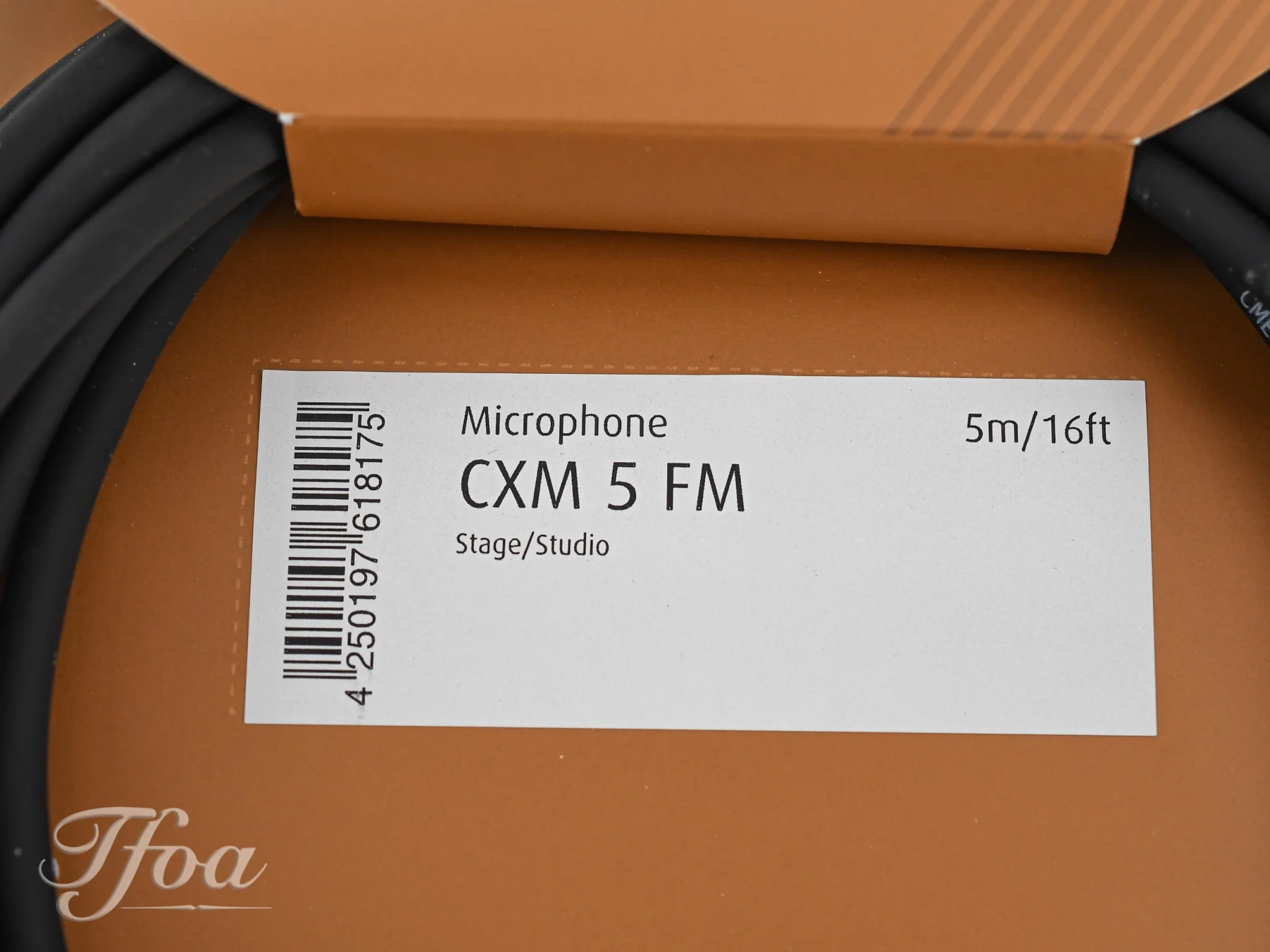 Cordial CXM5FM XLR Microphone Cable 5M - Image 3