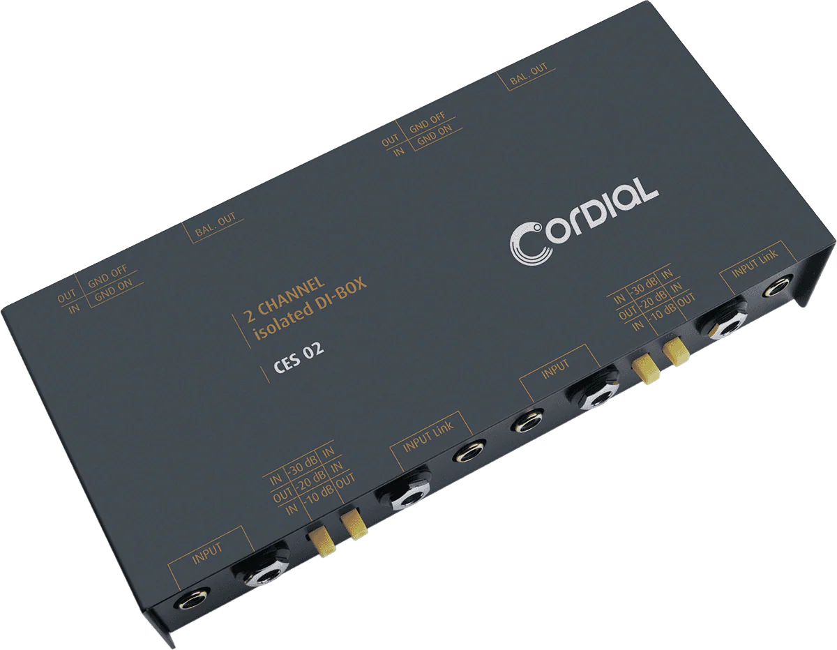 Cordial Passive D.I. 2 Channel Stereo