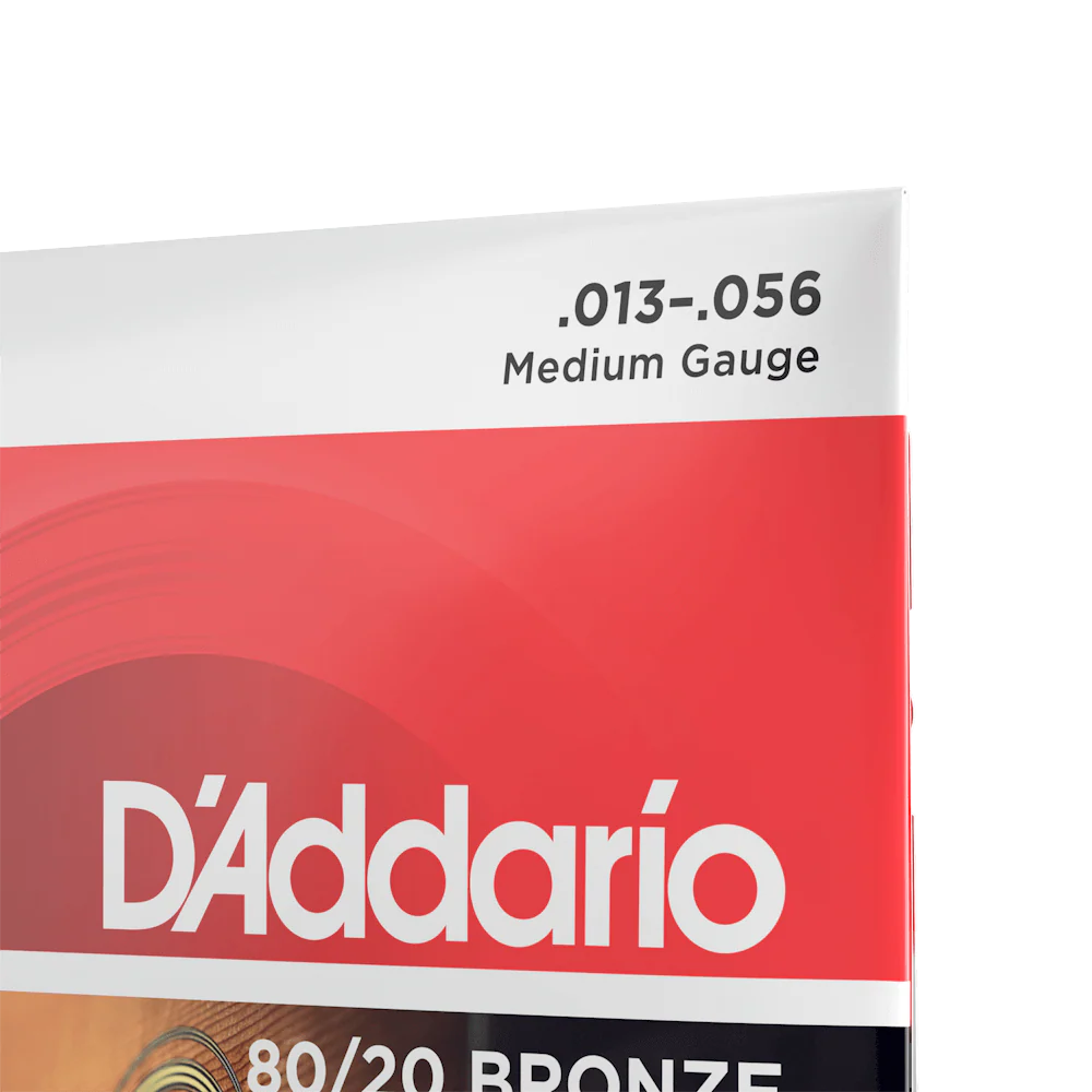 D'Addario EJ12 Medium - 80/20 Bronze - Image 3