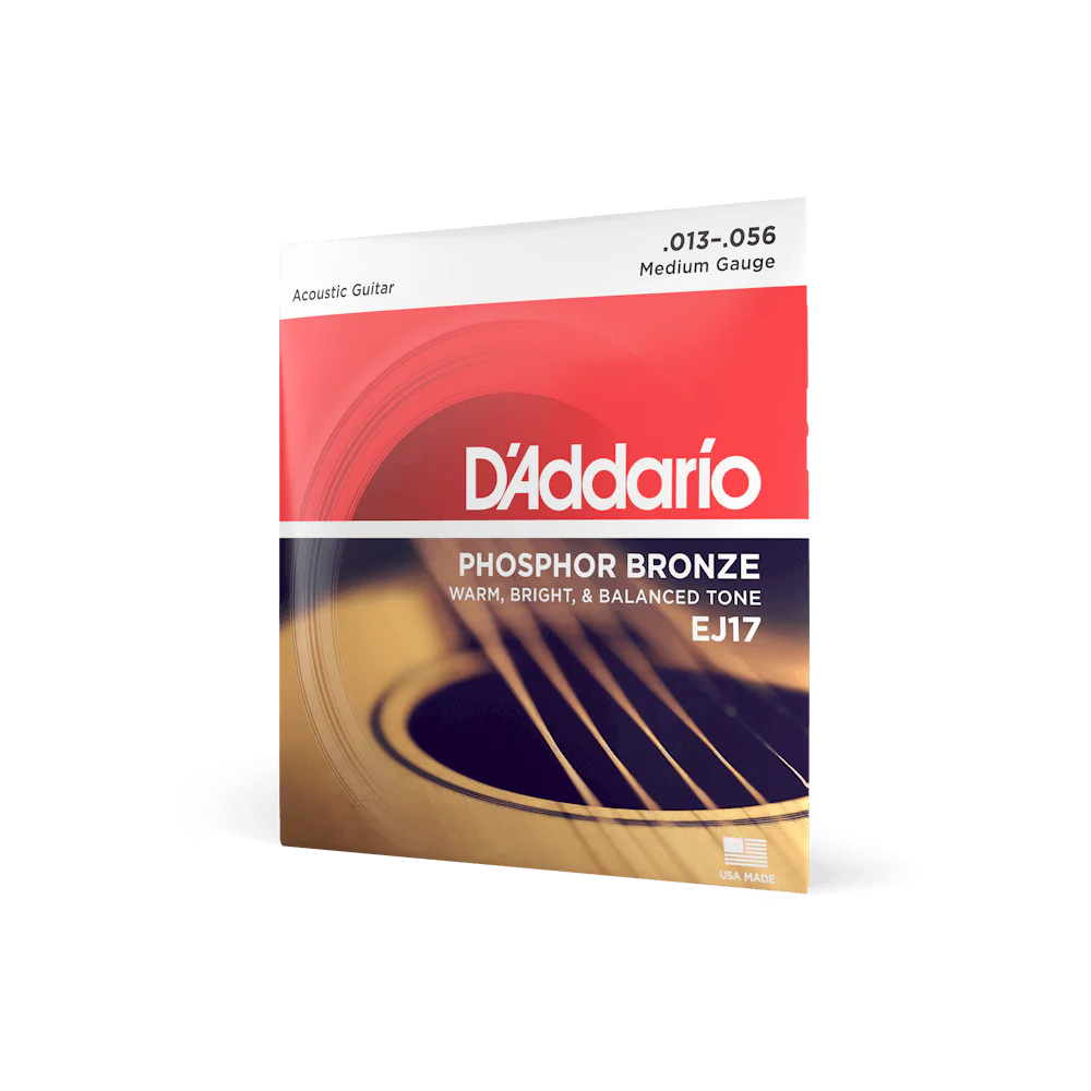 D'Addario EJ17 Phosphor Bronze Medium 13-56 - Image 4
