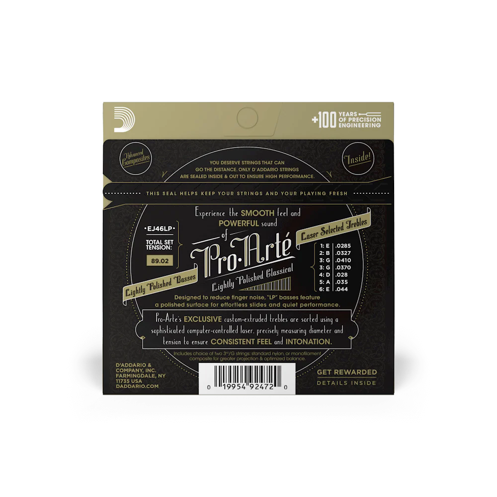 D'Addario EJ46LP Lightly Polished Hard Tension - Image 2