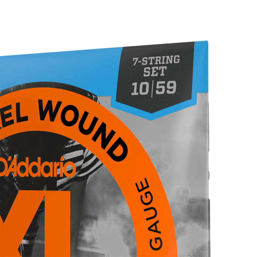 D'Addario EXL110-7 Nickel Wound Regular Light 10-59 7 String - Image 4