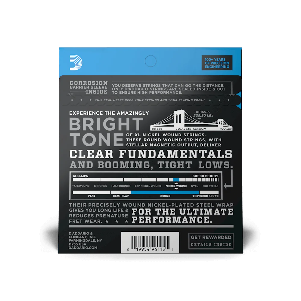 D'addario EXL165-5 - Image 2