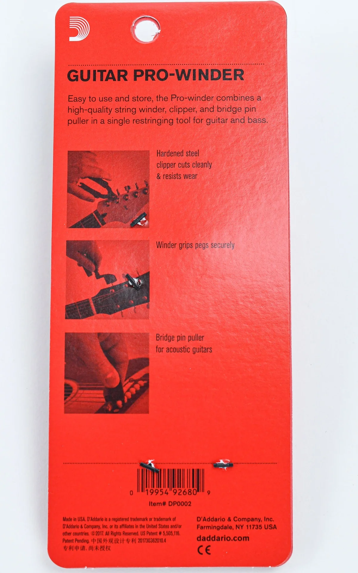 D'Addario Guitar Pro Winder - Image 5