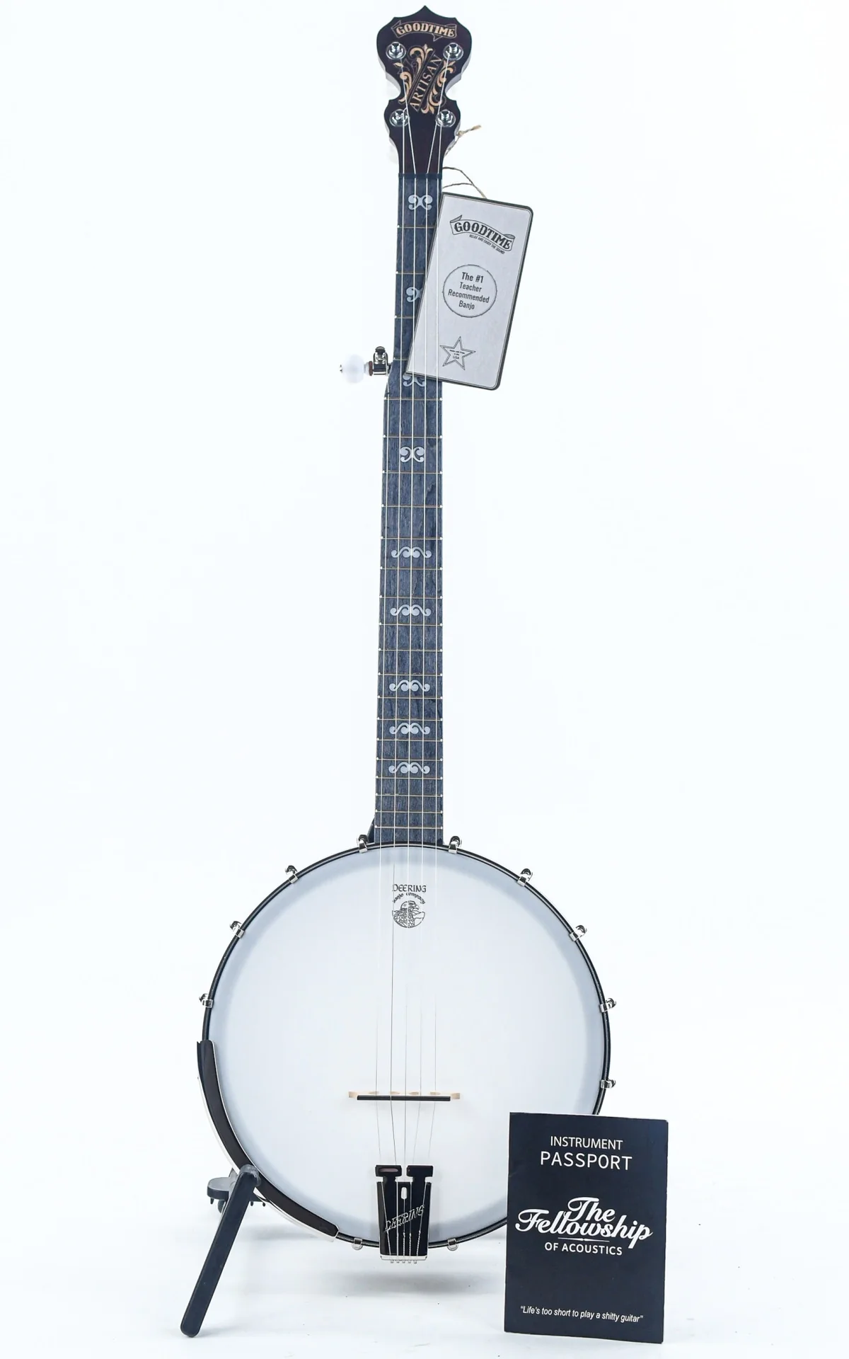 Deering Artisan Goodtime Banjo OB 5 - Image 3