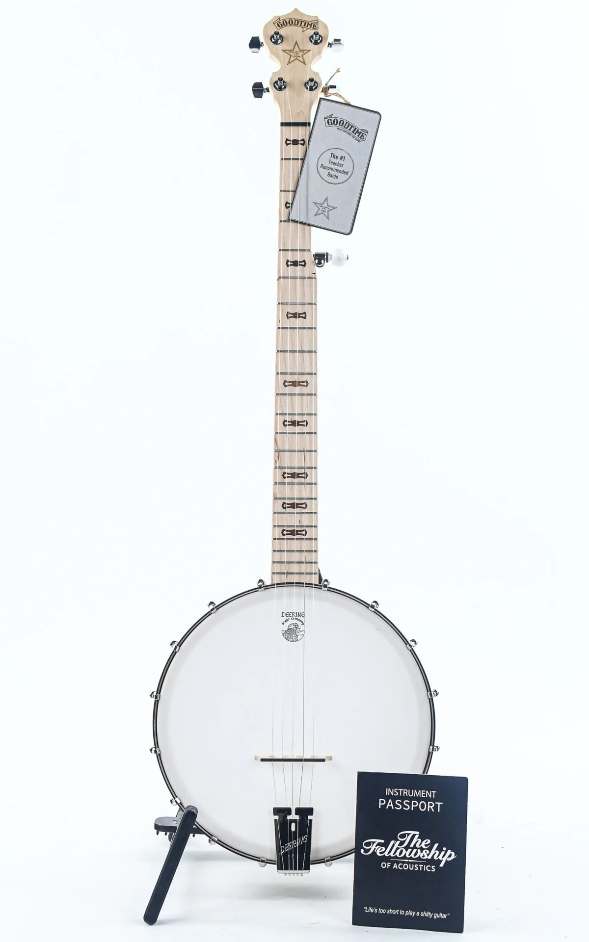 Deering Goodtime Banjo 5 OB Lefty - Image 3