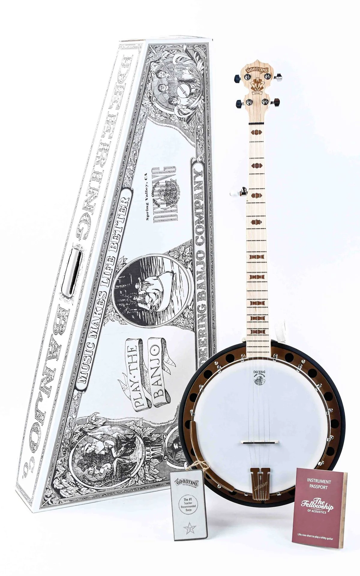 Deering Goodtime Two Deco Banjo 5-String - Image 3