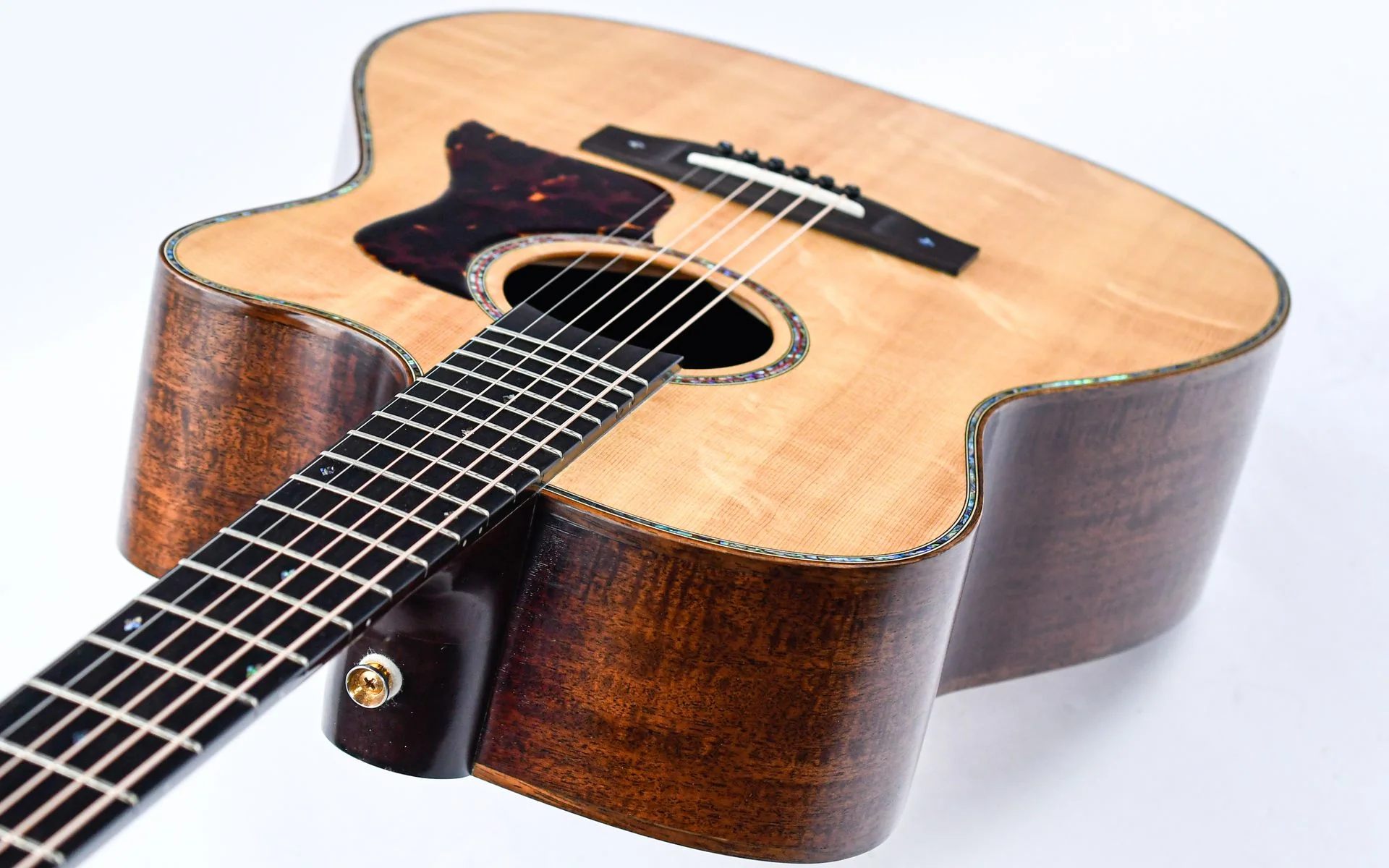Del Langejans M6 Bearclaw Spruce Figured Mahogany 2005 - Image 10