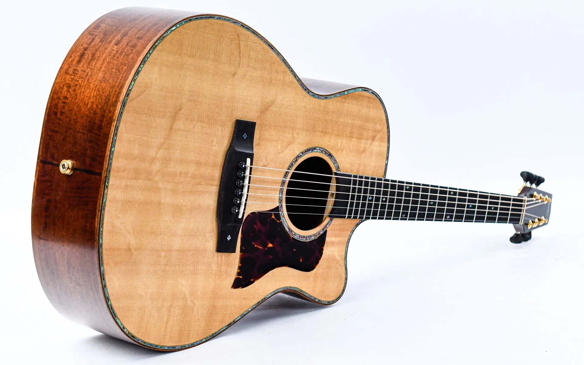 Del Langejans M6 Bearclaw Spruce Figured Mahogany 2005 - Image 12