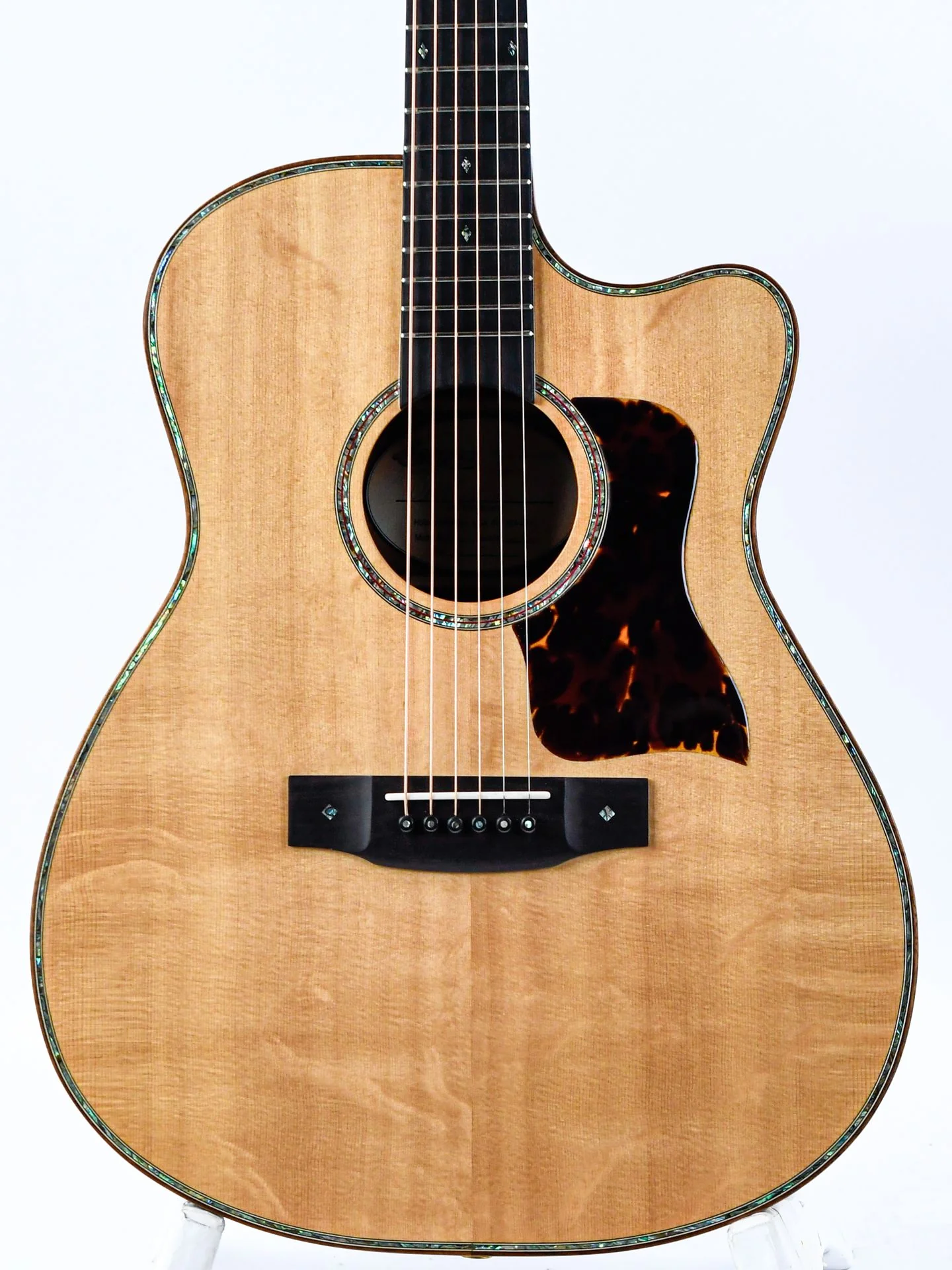 Del Langejans M6 Bearclaw Spruce Figured Mahogany 2005 - Image 5