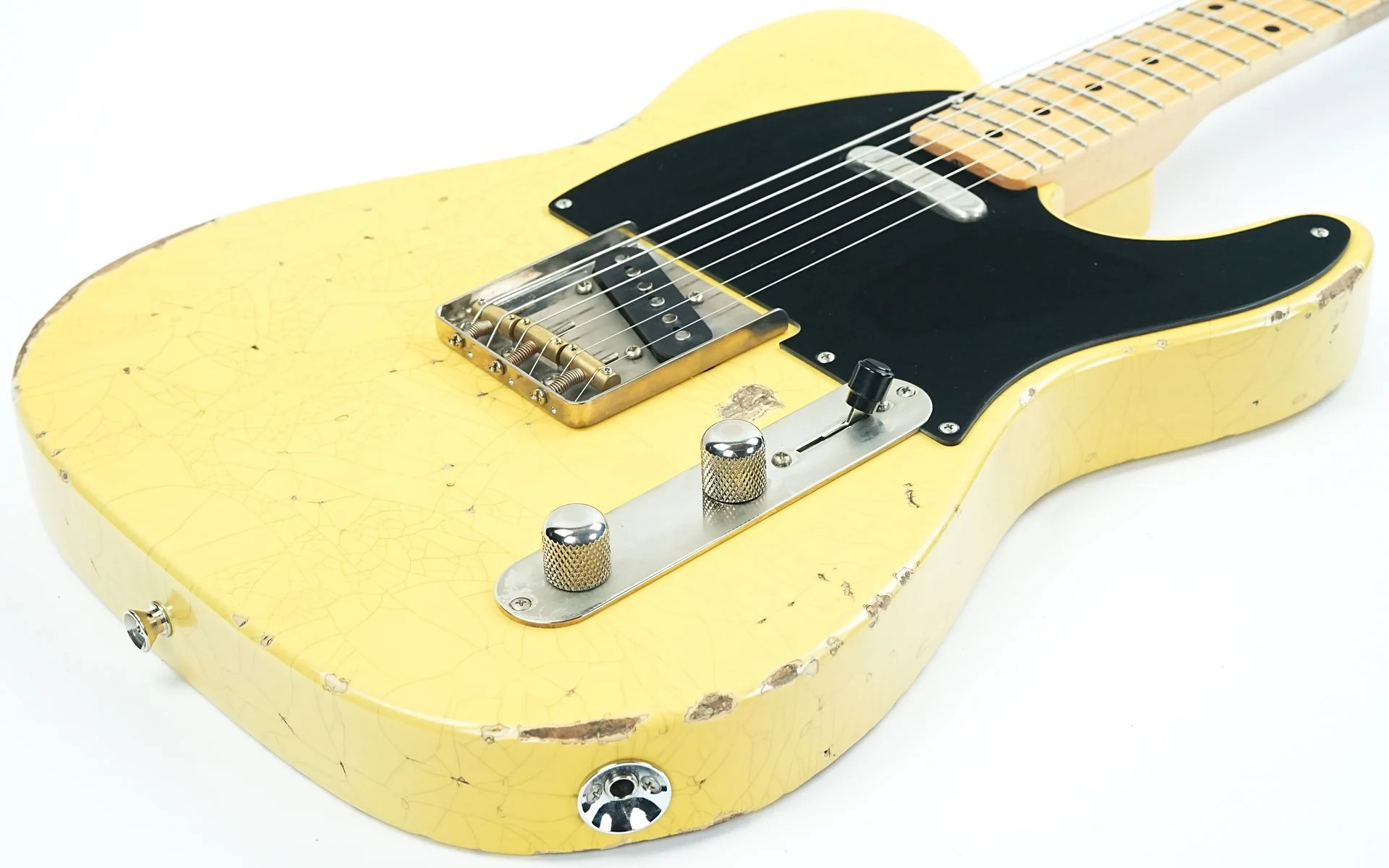 Del Tone 50s T Style Butterscotch Abachi Heavy Aged - Image 11