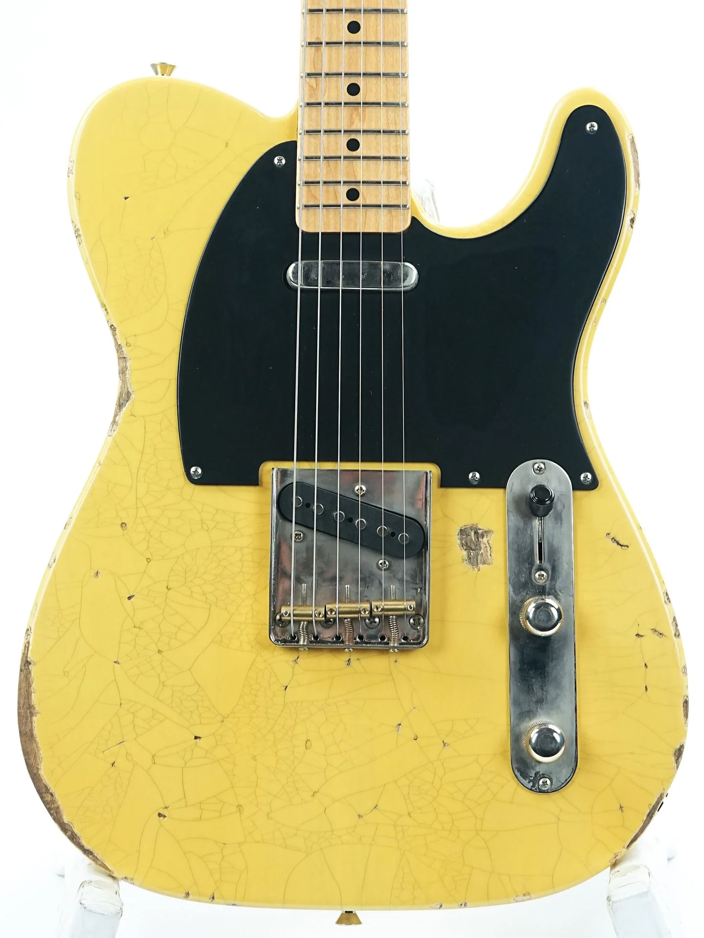 Del Tone 50s T Style Butterscotch Abachi Heavy Aged - Image 5