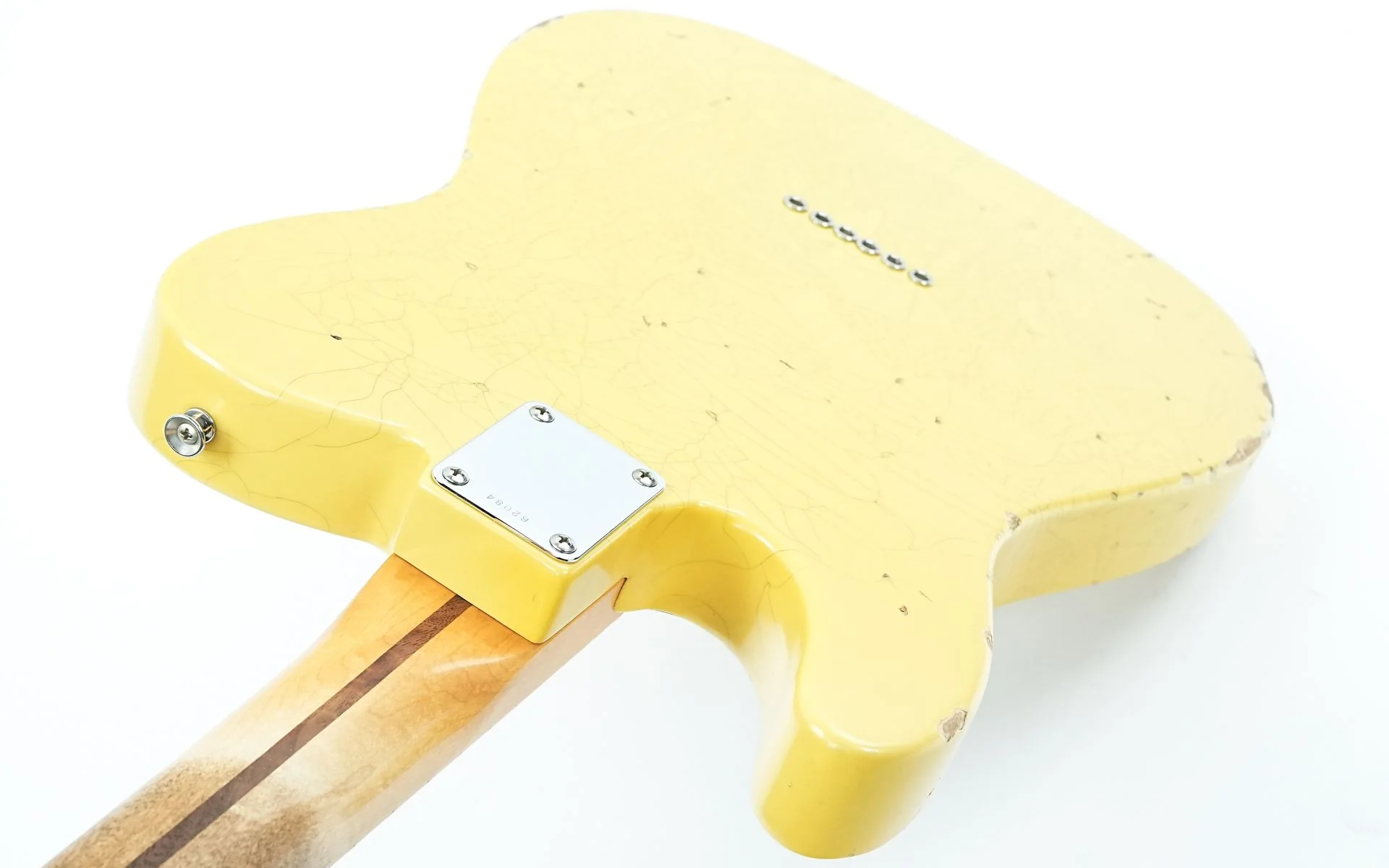 Del Tone 50s T Style Butterscotch Abachi Heavy Aged - Image 9