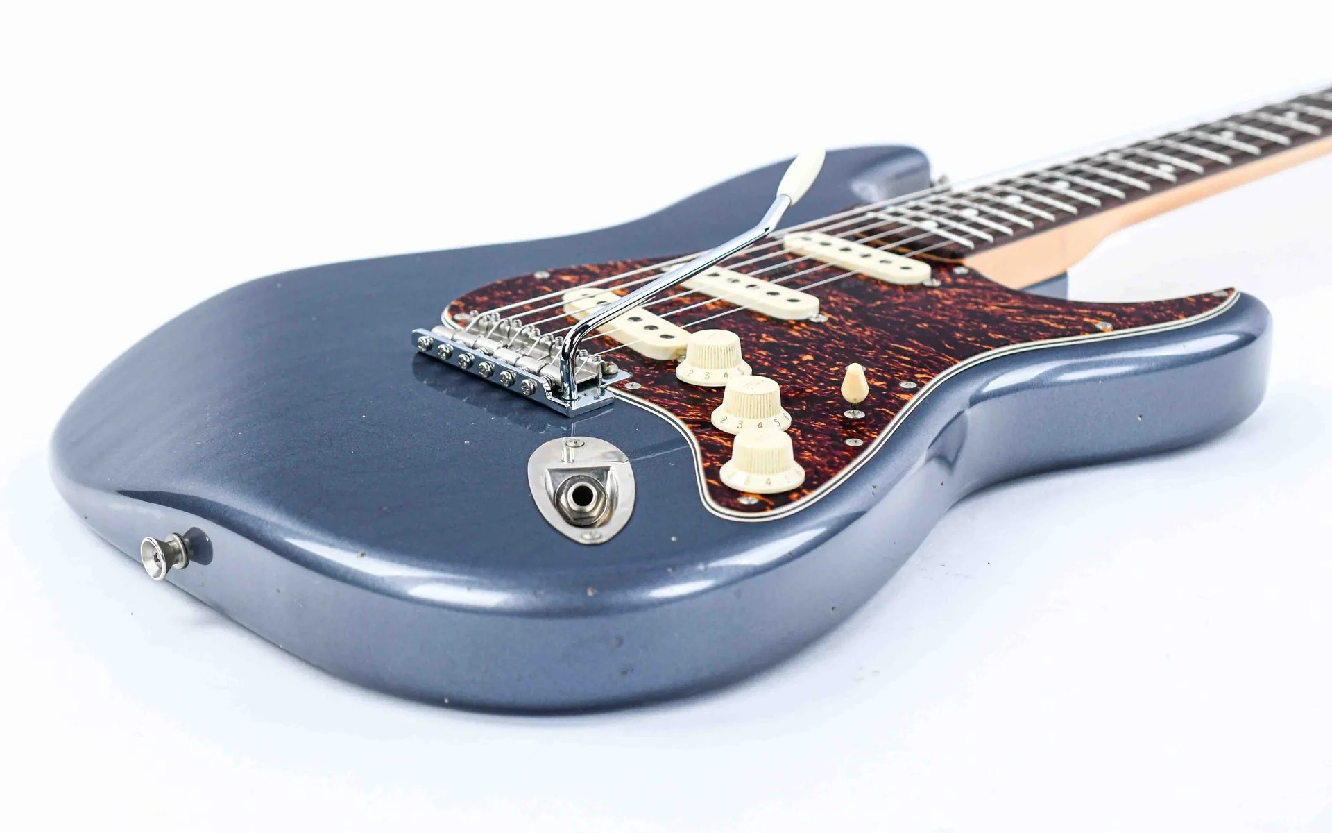 Del Tone 60s S Style Charcoal Frost Metallic - Image 11