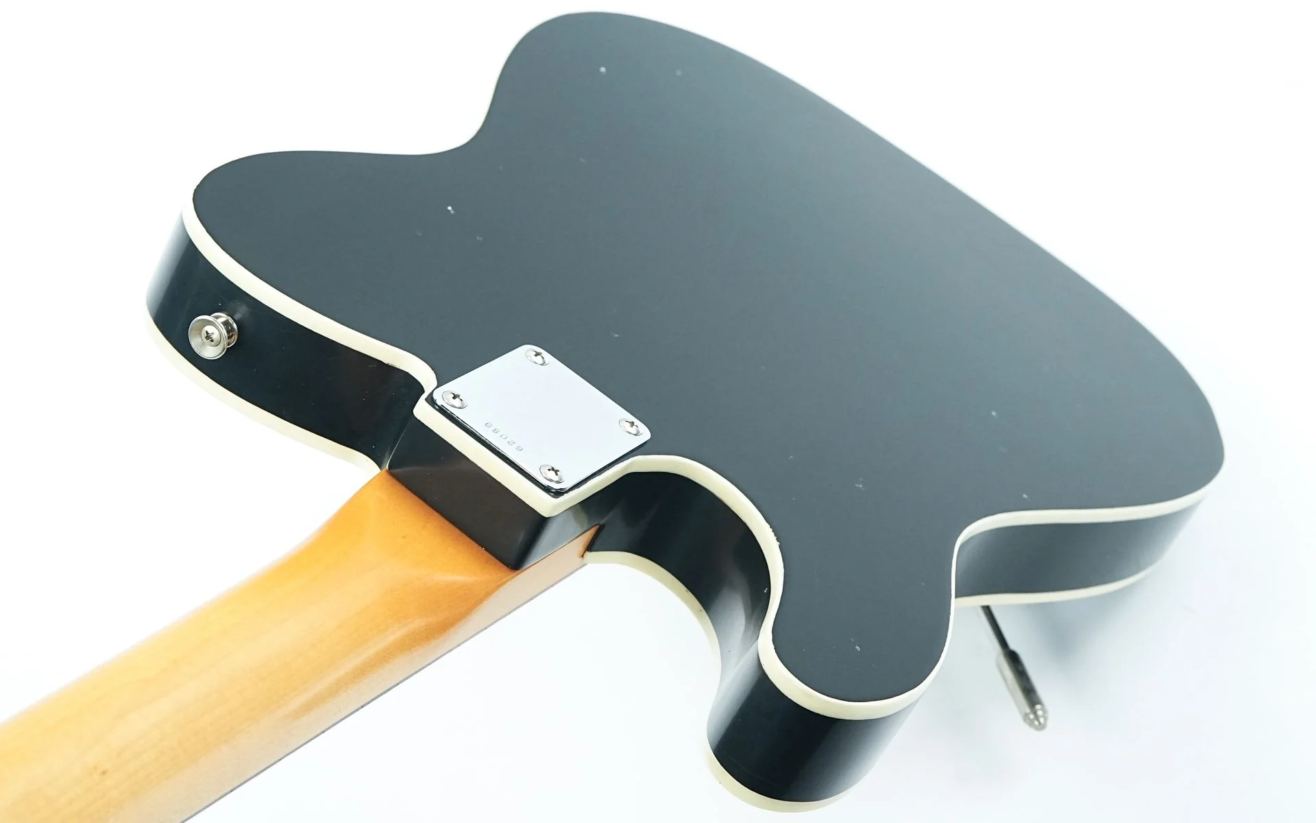 Del Tone 60s T Style Custom Black P90 Light Aged - Image 9