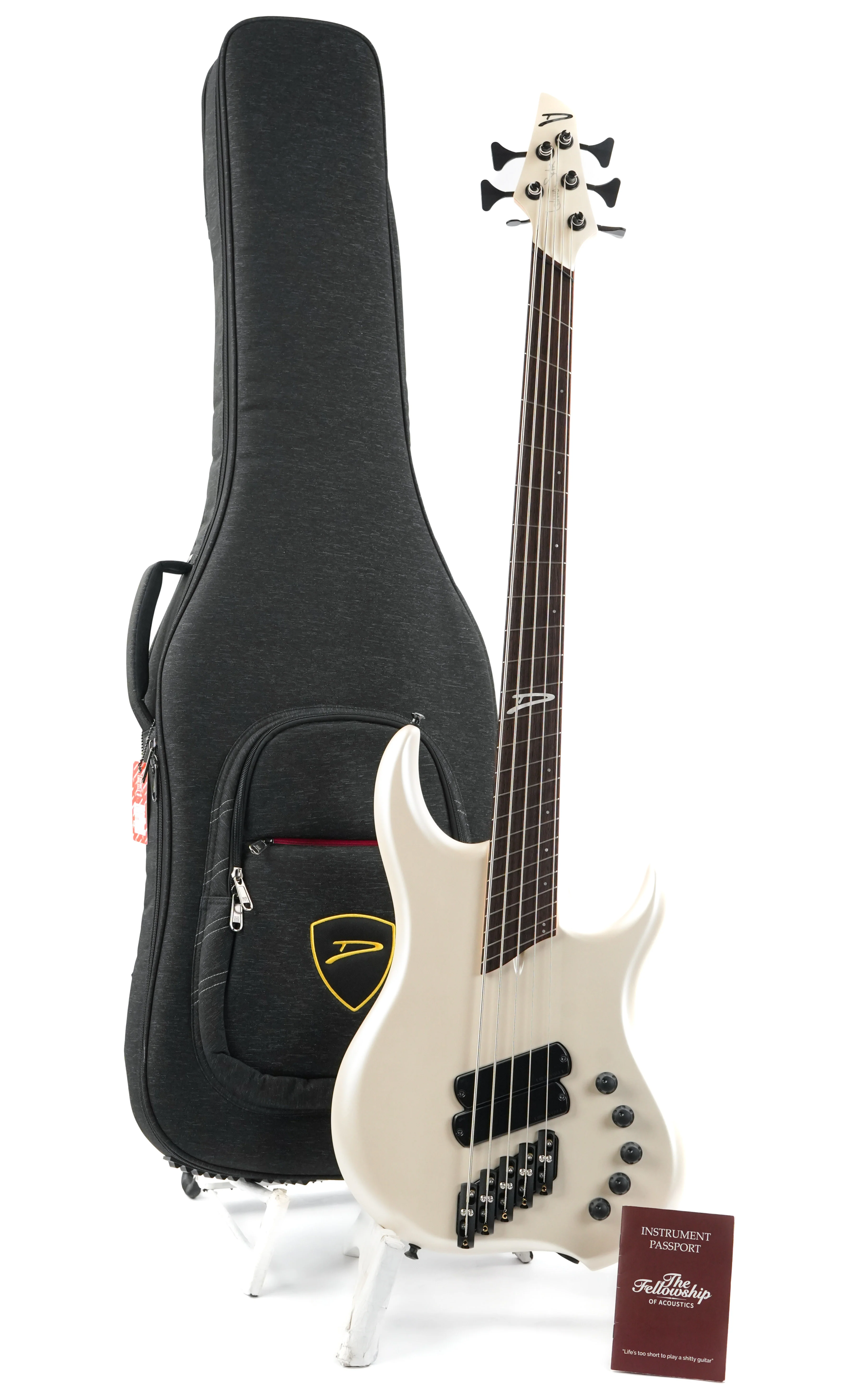 Dingwall Lee Sklar 5 String Pearl White 2023 - Image 3