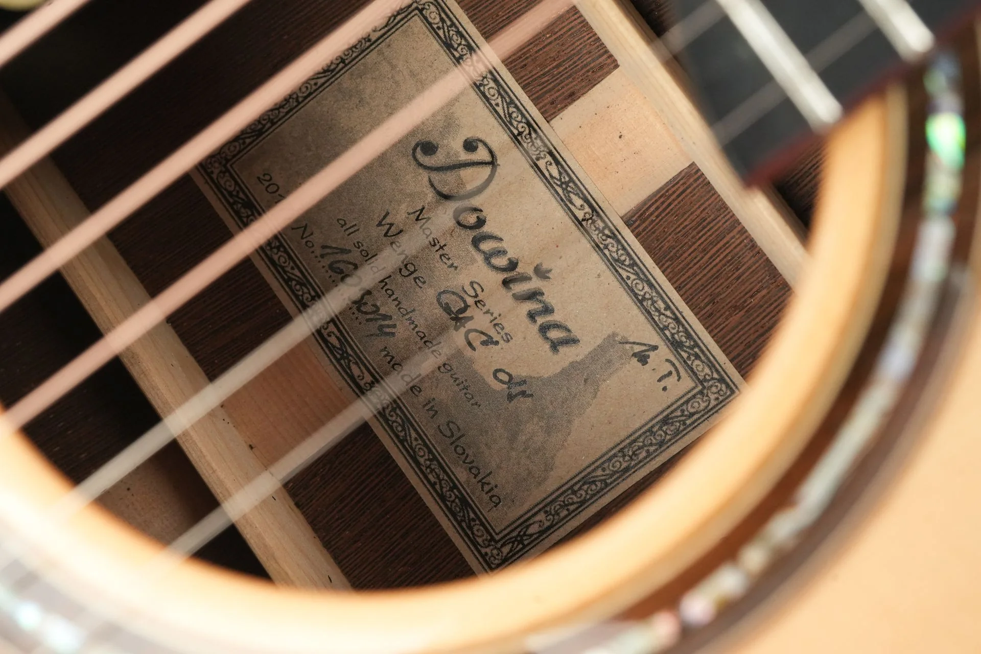 Dowina Master Series GAC Wenge Spruce 2017 - Image 12