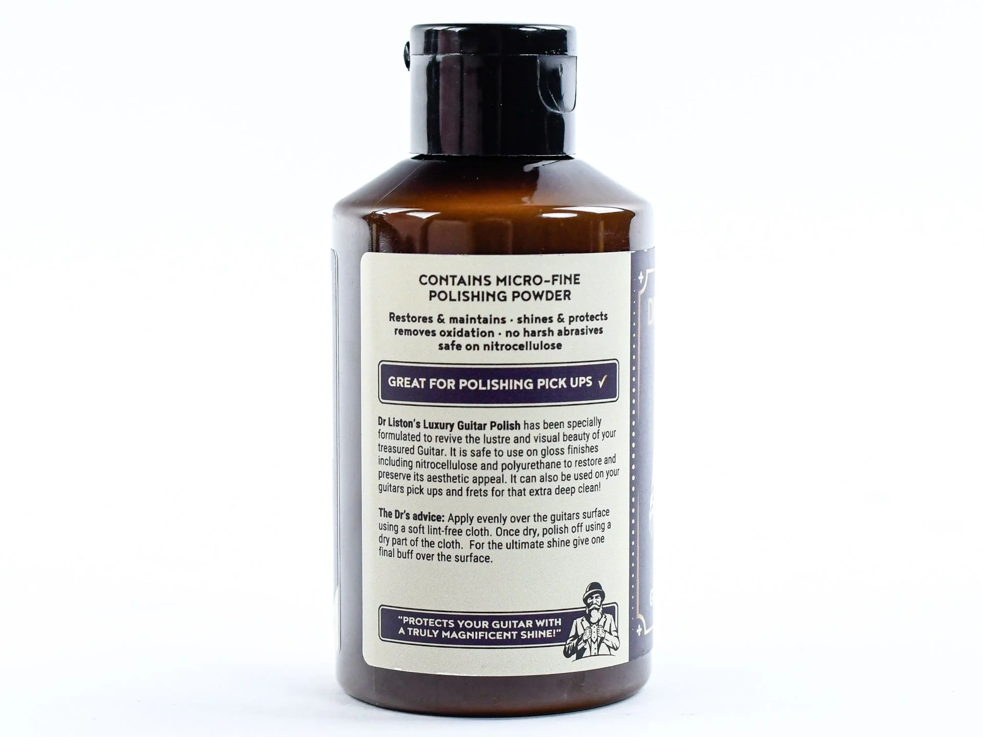 Dr Listons Luxury Guitar Polish 150ML - Image 3