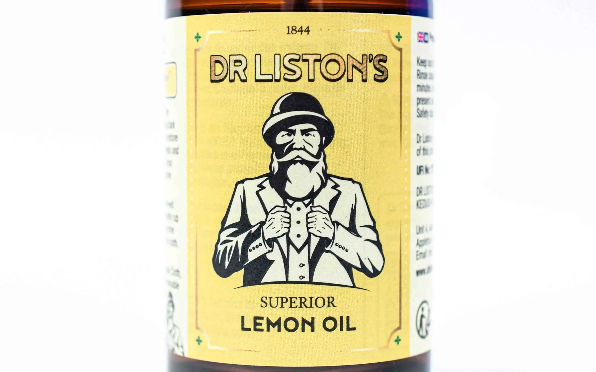 Dr Listons Superior Lemon Oil 100ML - Image 3