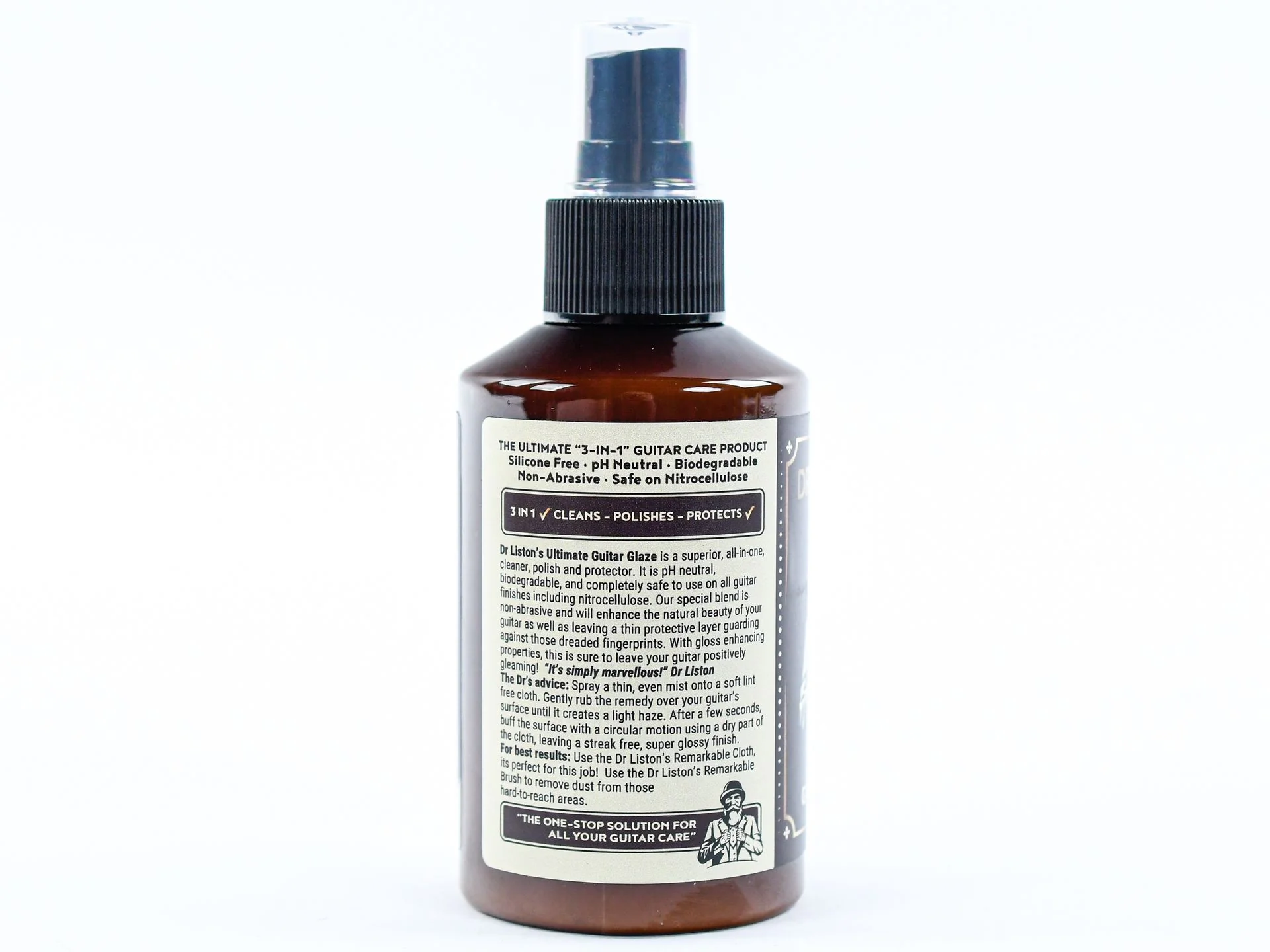 Dr Listons Ultimate Guitar Glaze 150ML - Image 2