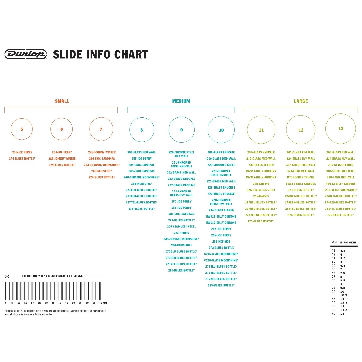 Dunlop 202 Glass Slide - Image 3