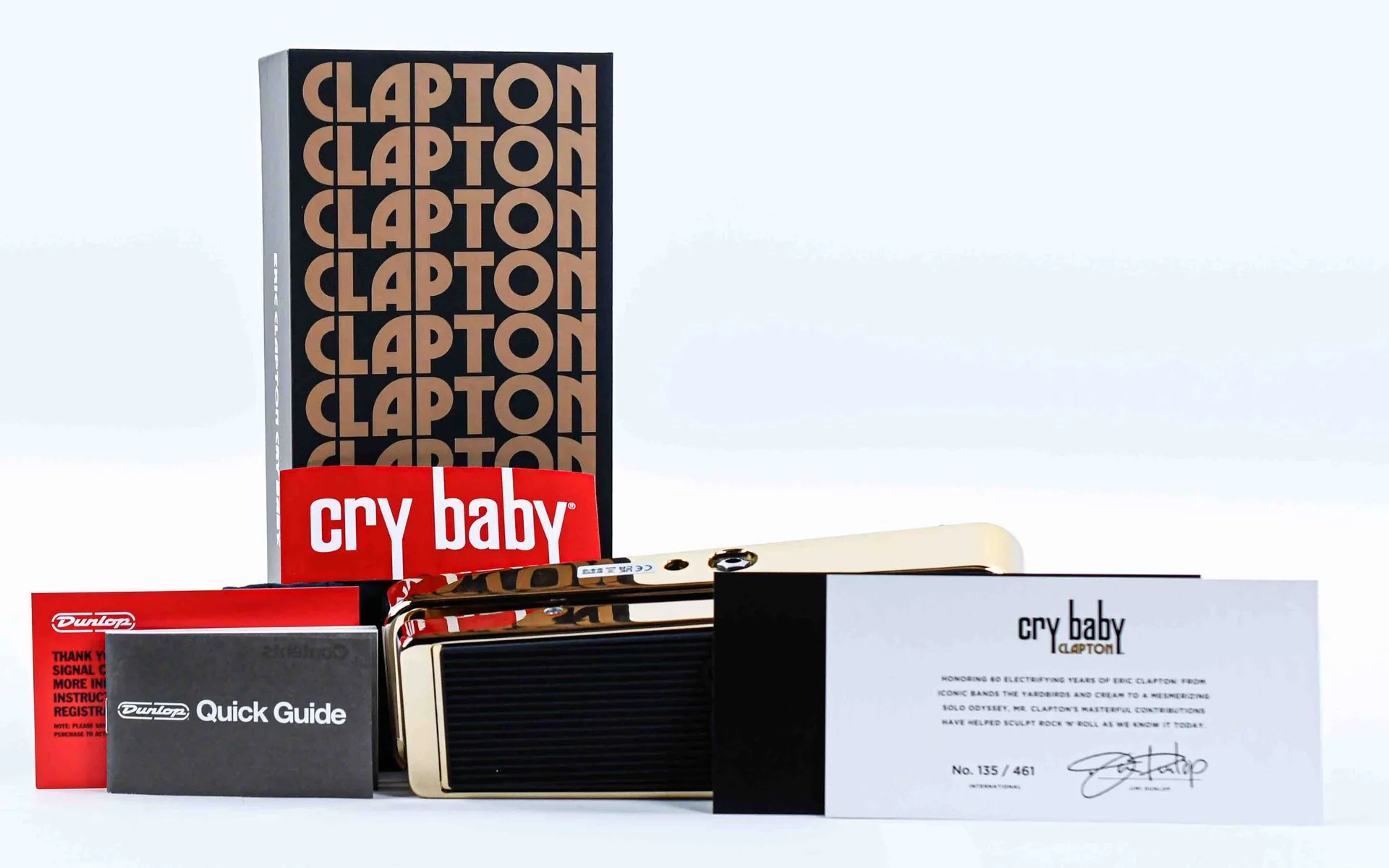 Dunlop Eric Clapton Cry Baby Wah - Image 2