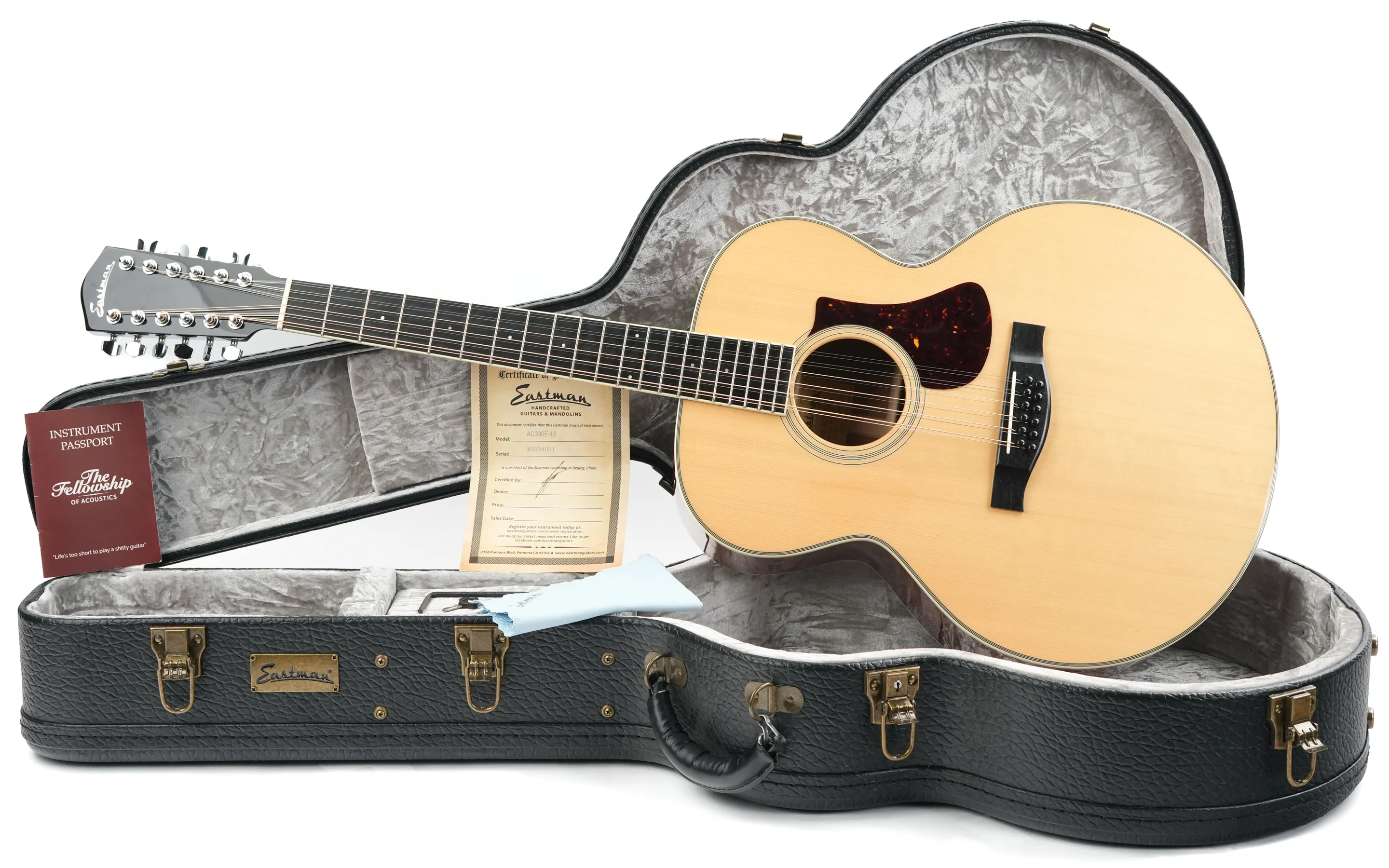Eastman AC330E 12 String Mahogany Spruce 2022 - Image 3