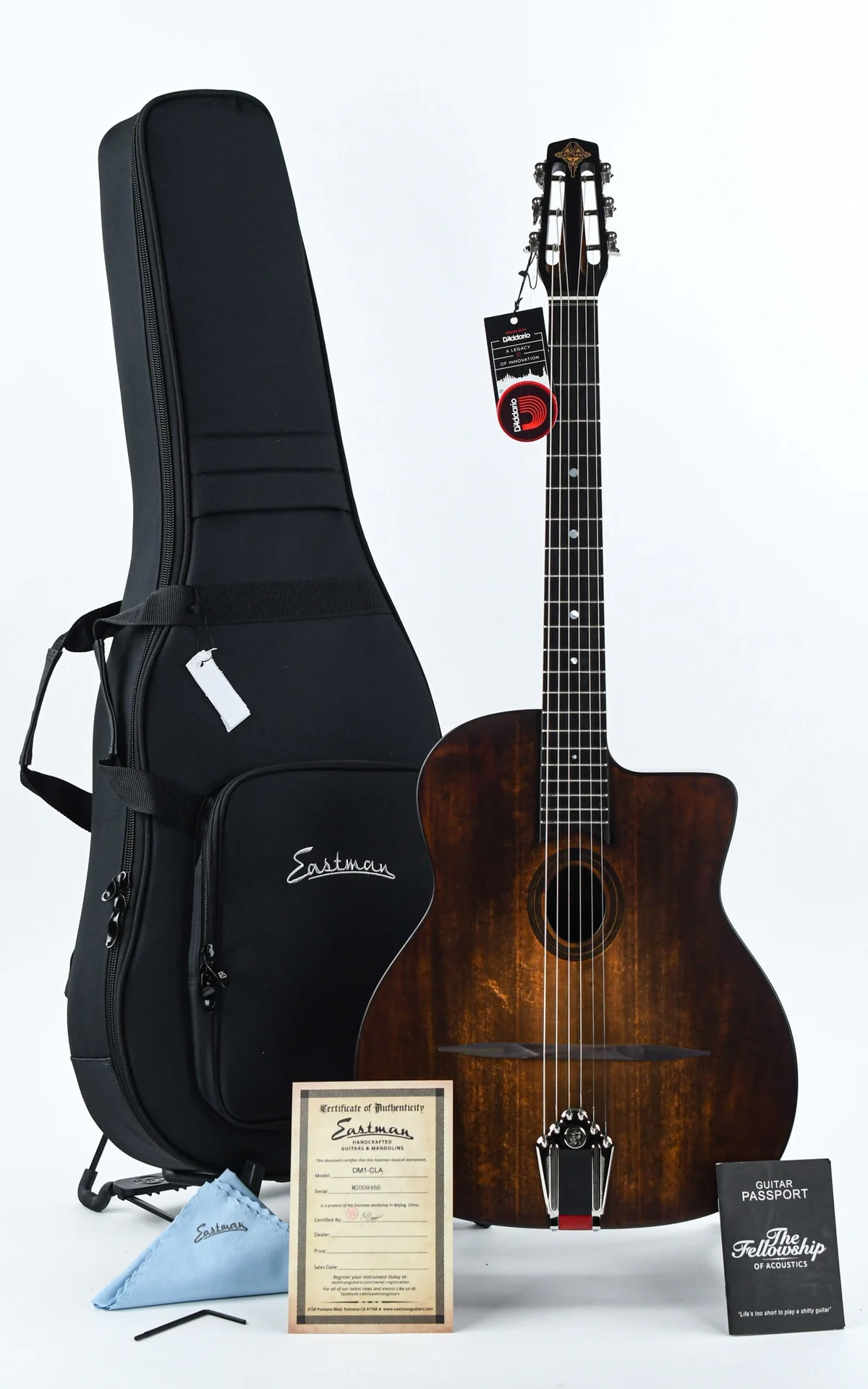 Eastman DM1 Classic Gypsy Jazz Guitar - Image 3