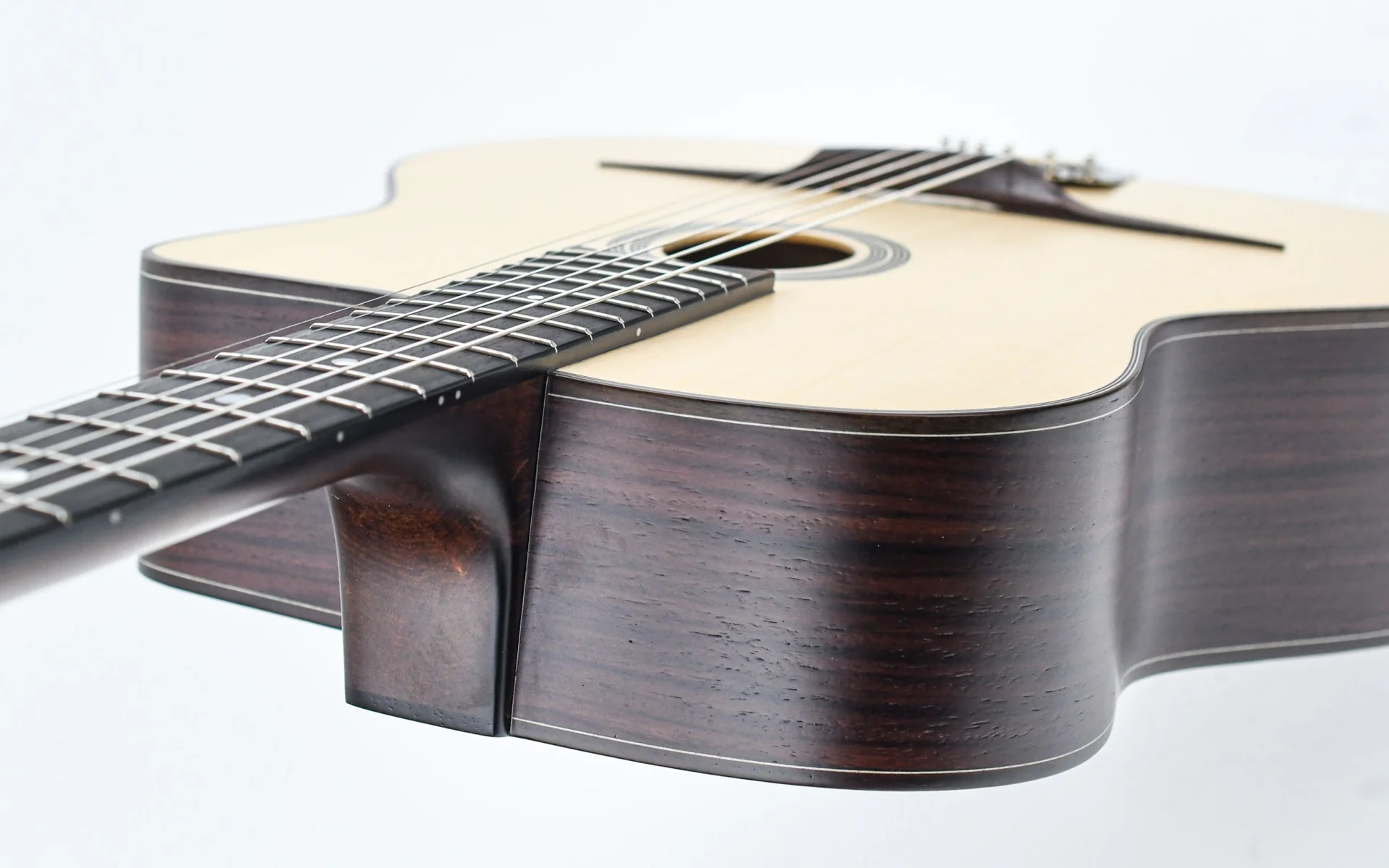 Eastman DM1 Natural Gypsy Guitar - Image 10
