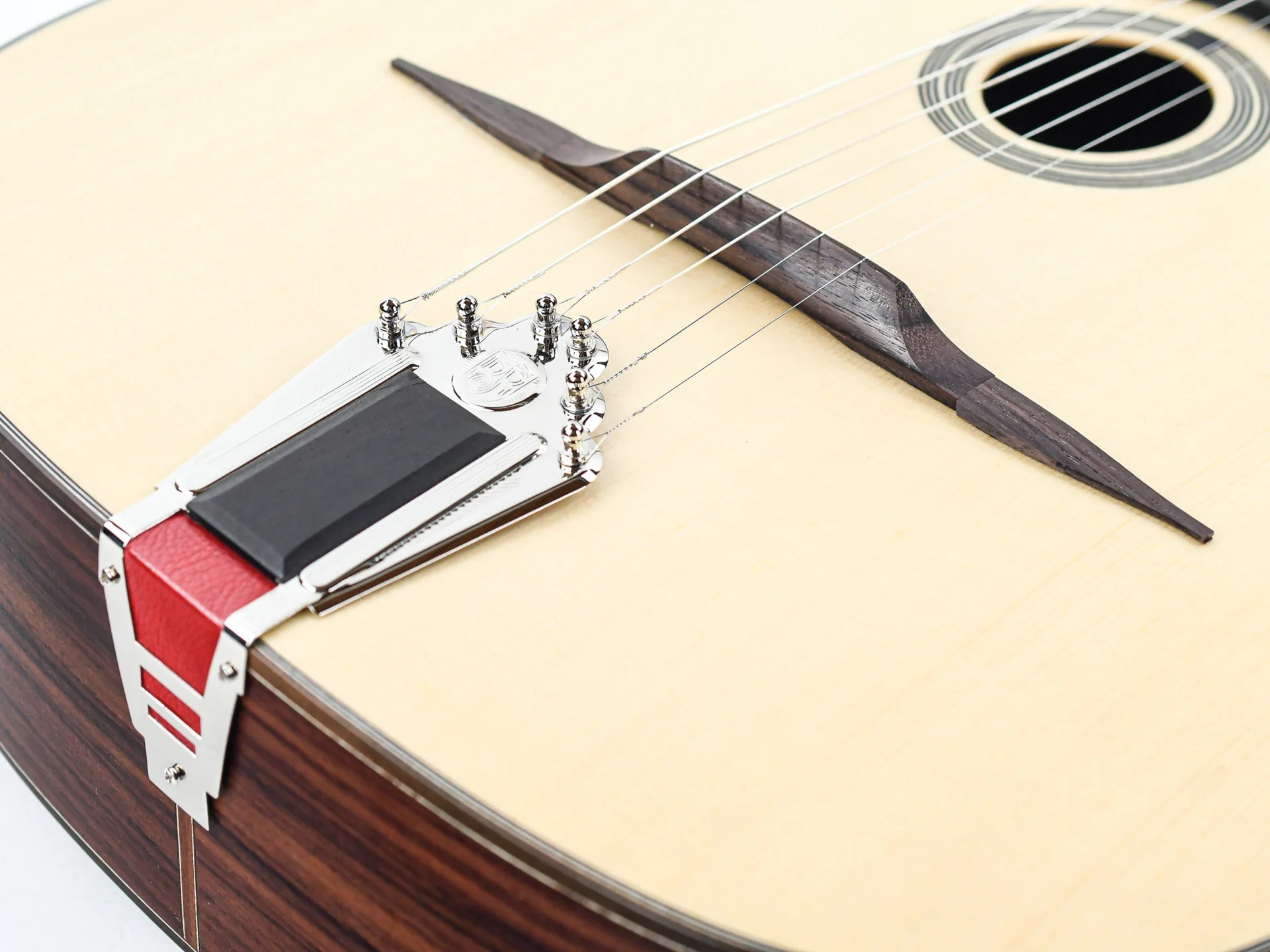 Eastman DM1 Natural Gypsy Guitar - Image 11