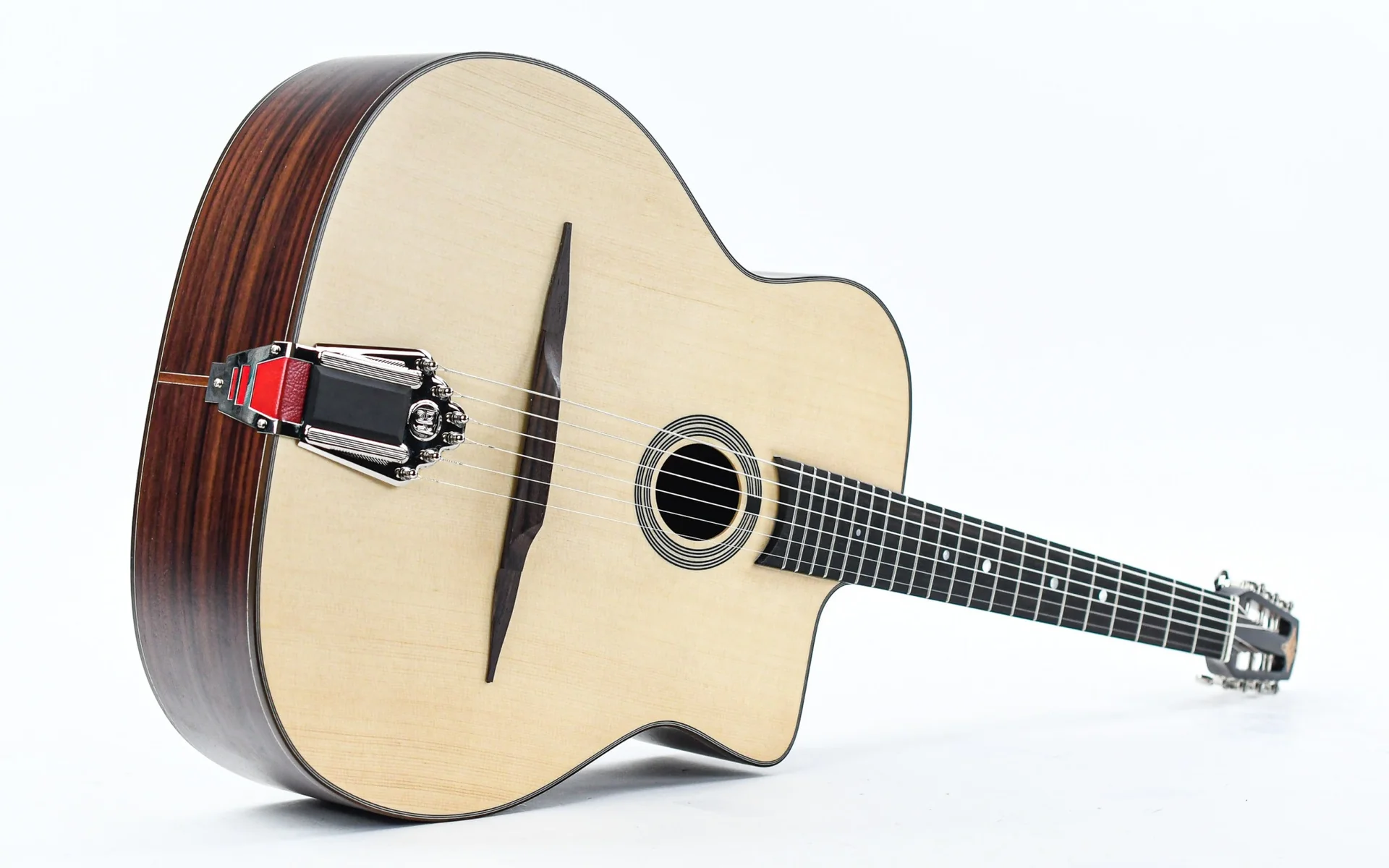 Eastman DM1 Natural Gypsy Guitar - Image 12