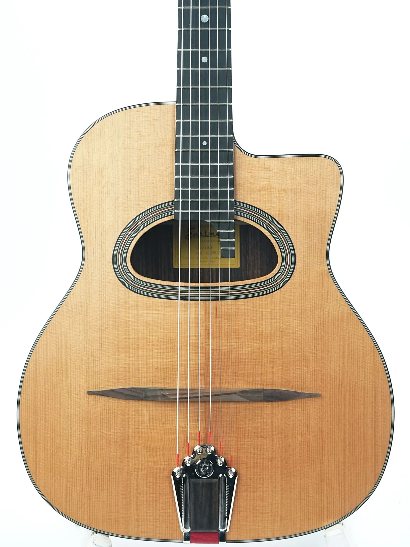 Eastman DM3 Natural Gypsy Guitar - Image 5