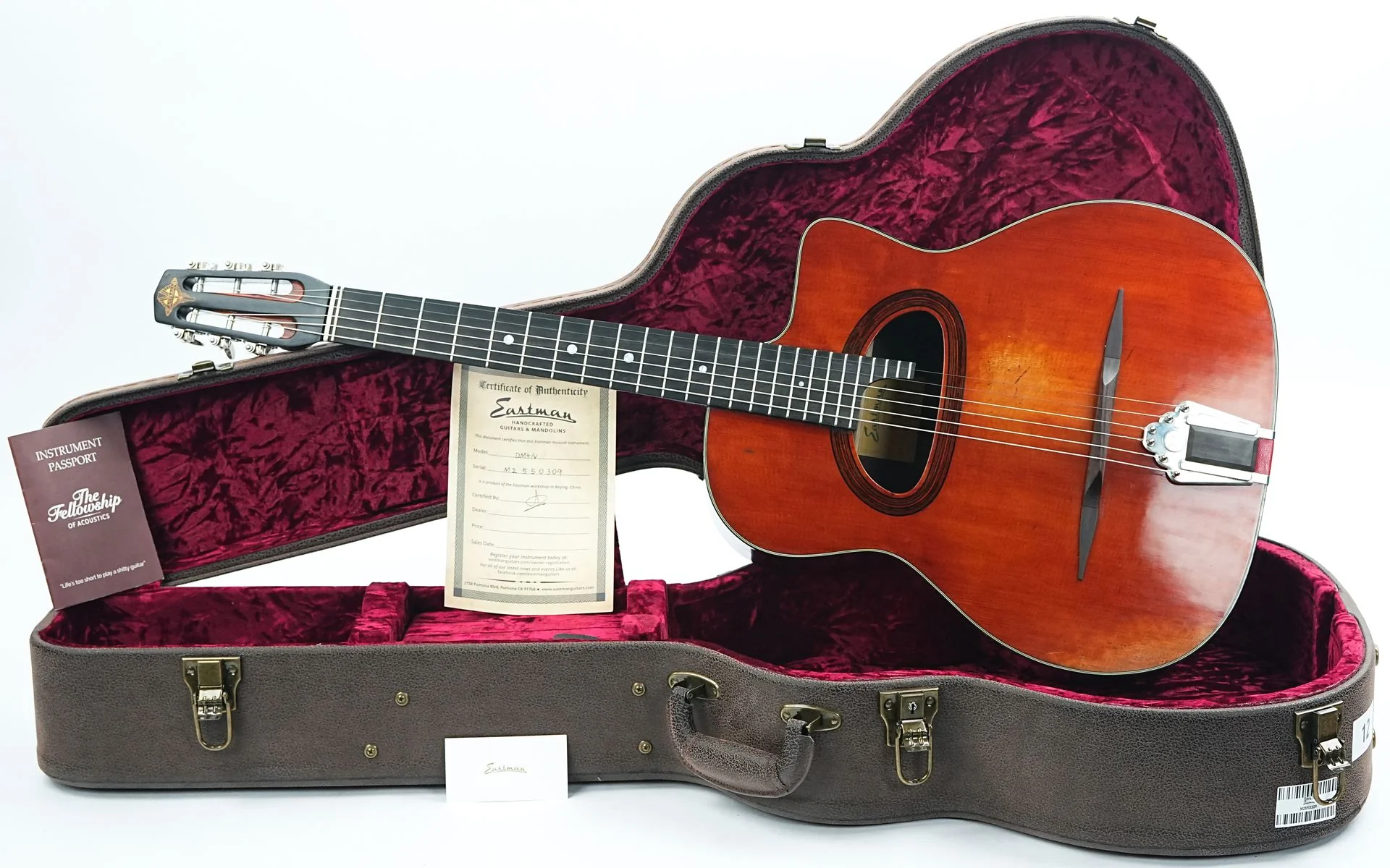 Eastman DM4/v Gypsy Guitar - Image 3