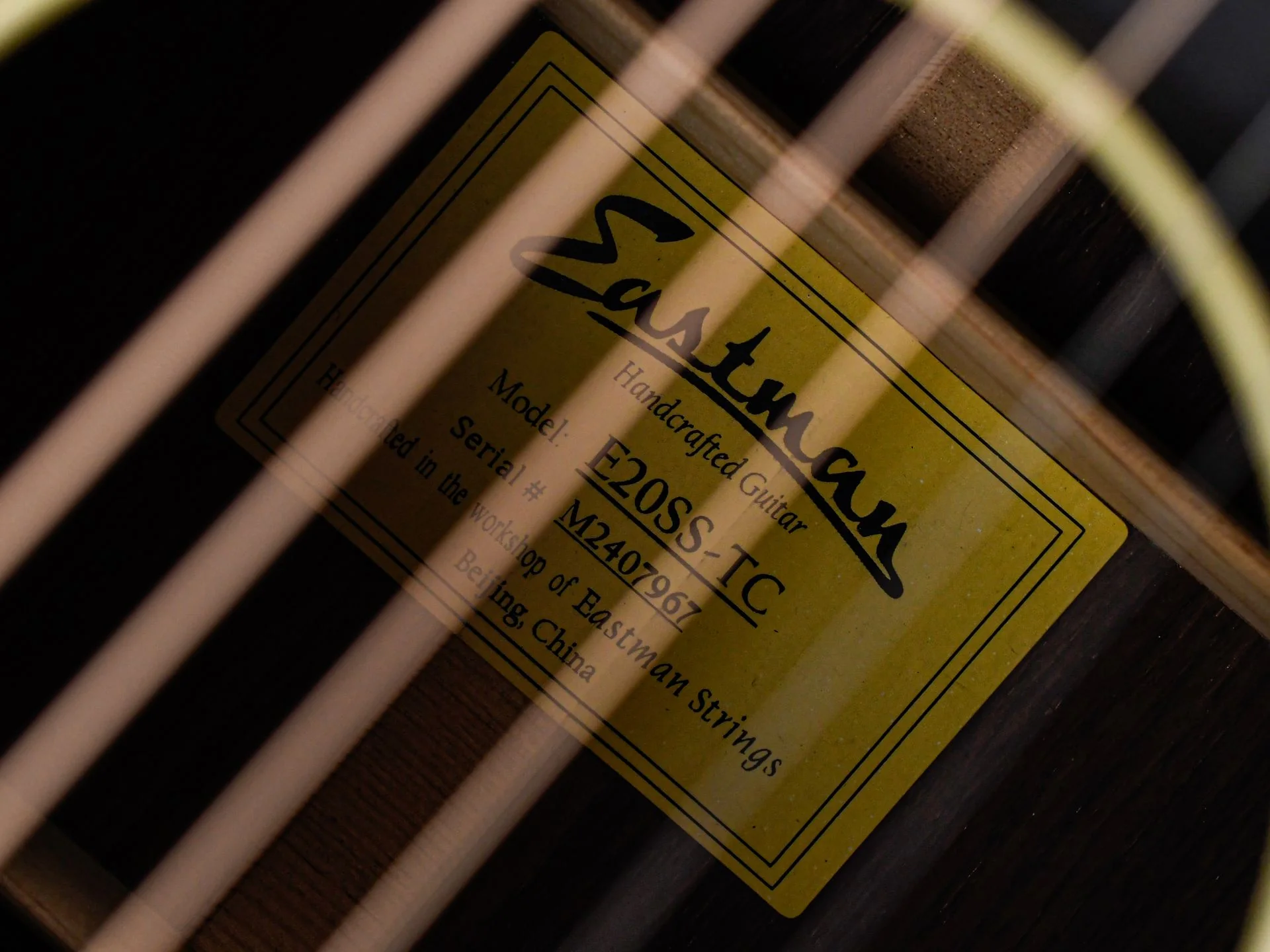 Eastman E20SS TC Sunburst - Image 11