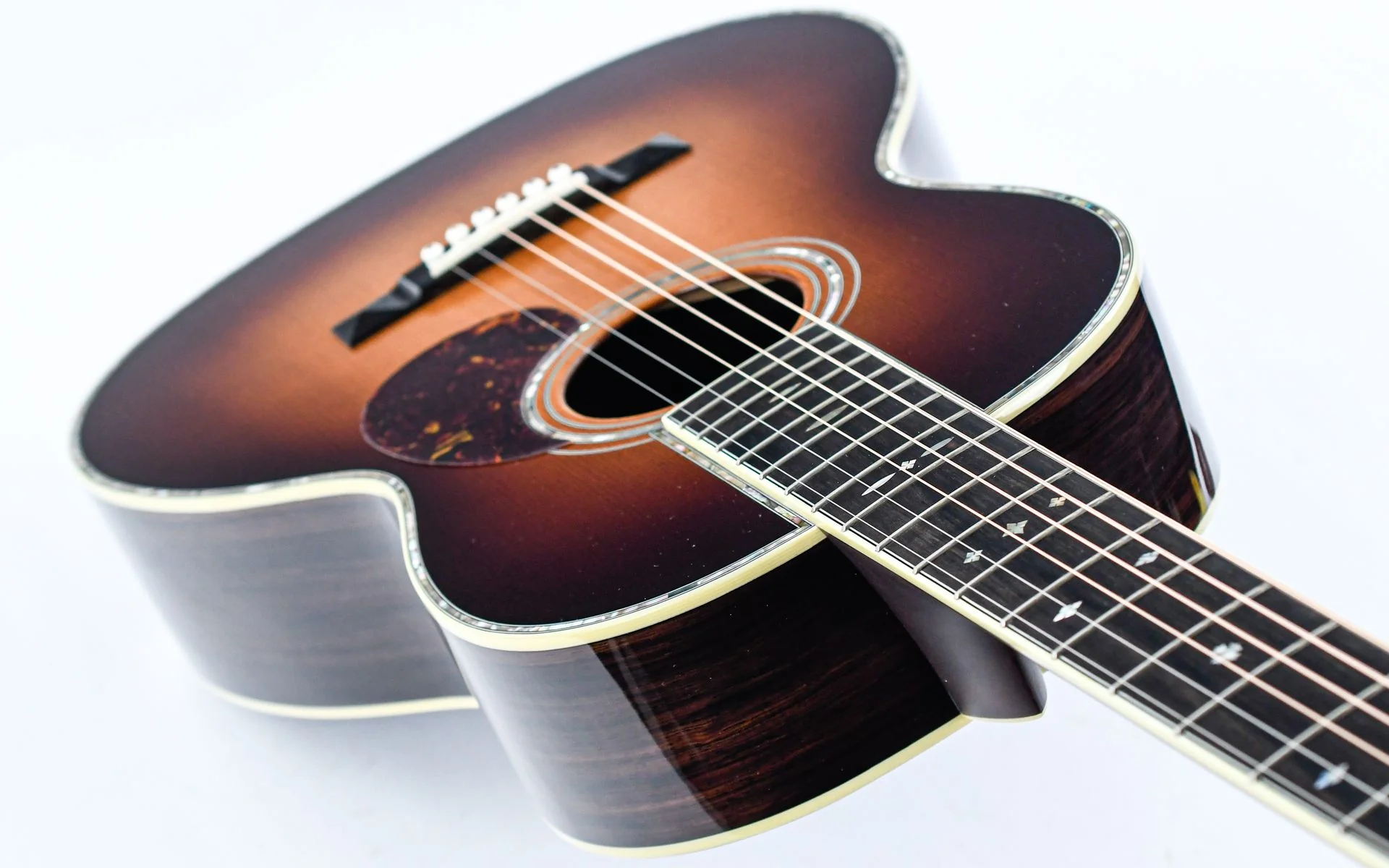 Eastman E40OO Adirondack Madagascar Rosewood Sunburst - Image 10