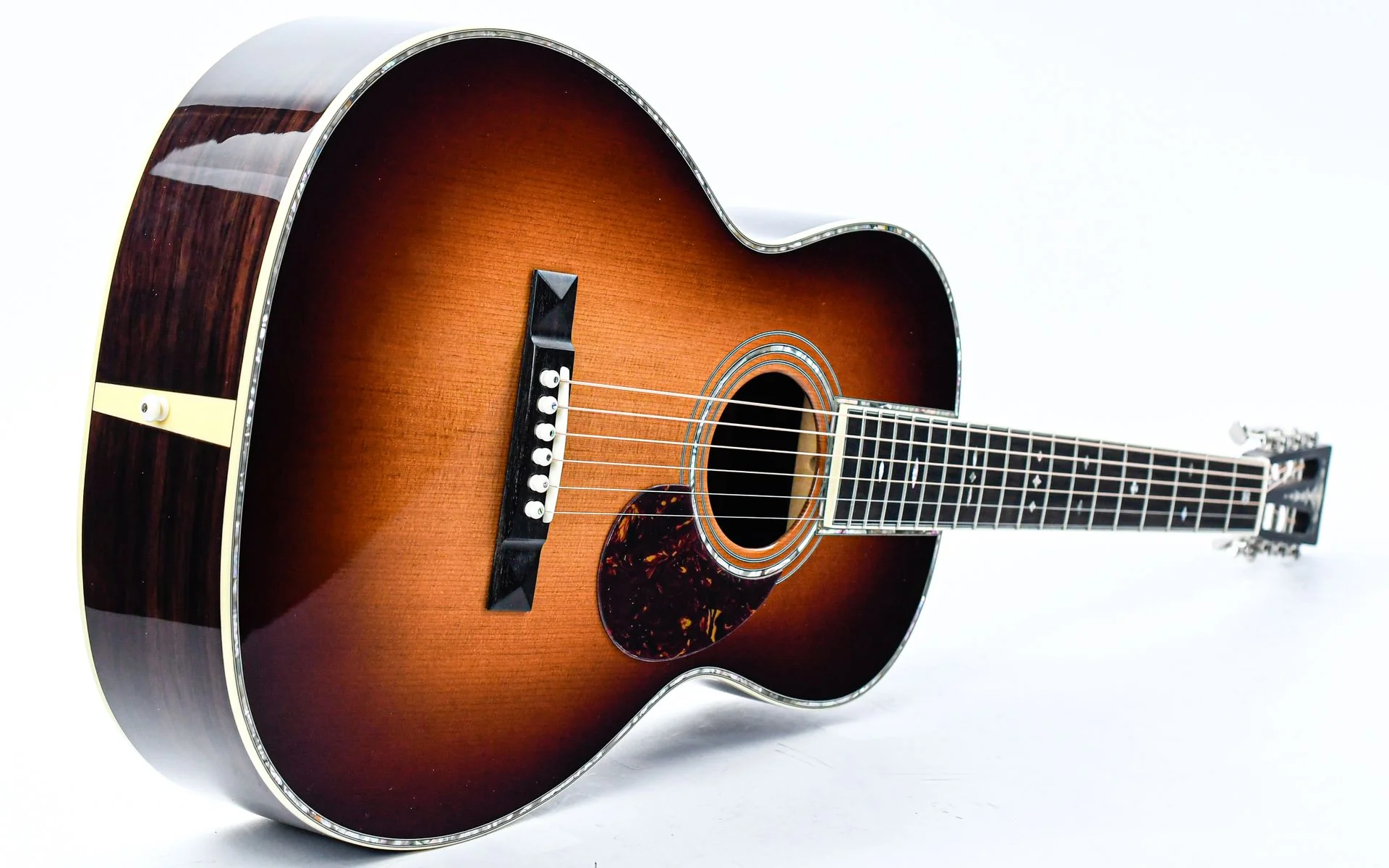 Eastman E40OO Adirondack Madagascar Rosewood Sunburst - Image 11