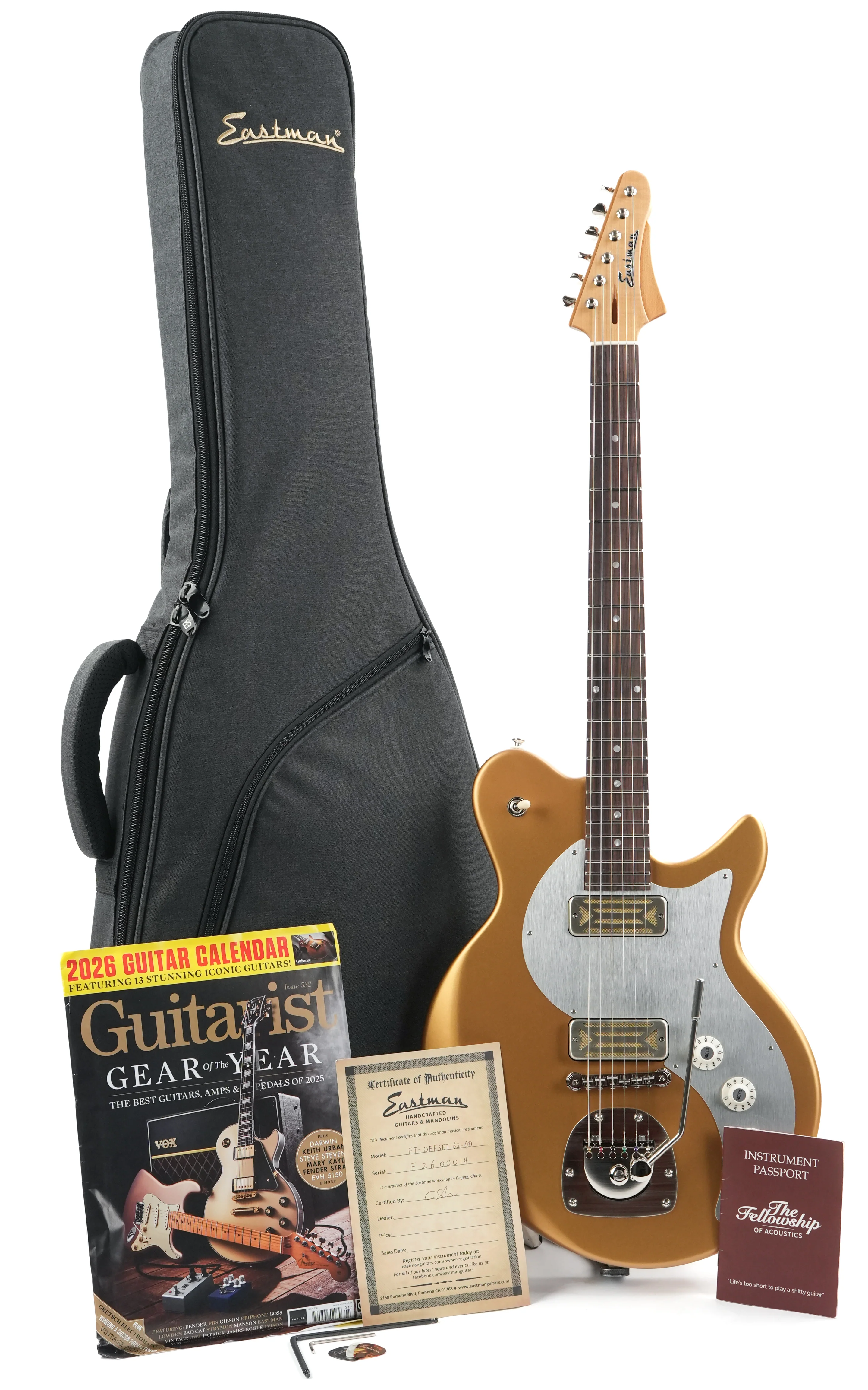 Eastman FullerTone Offset '62 Gold - Image 3