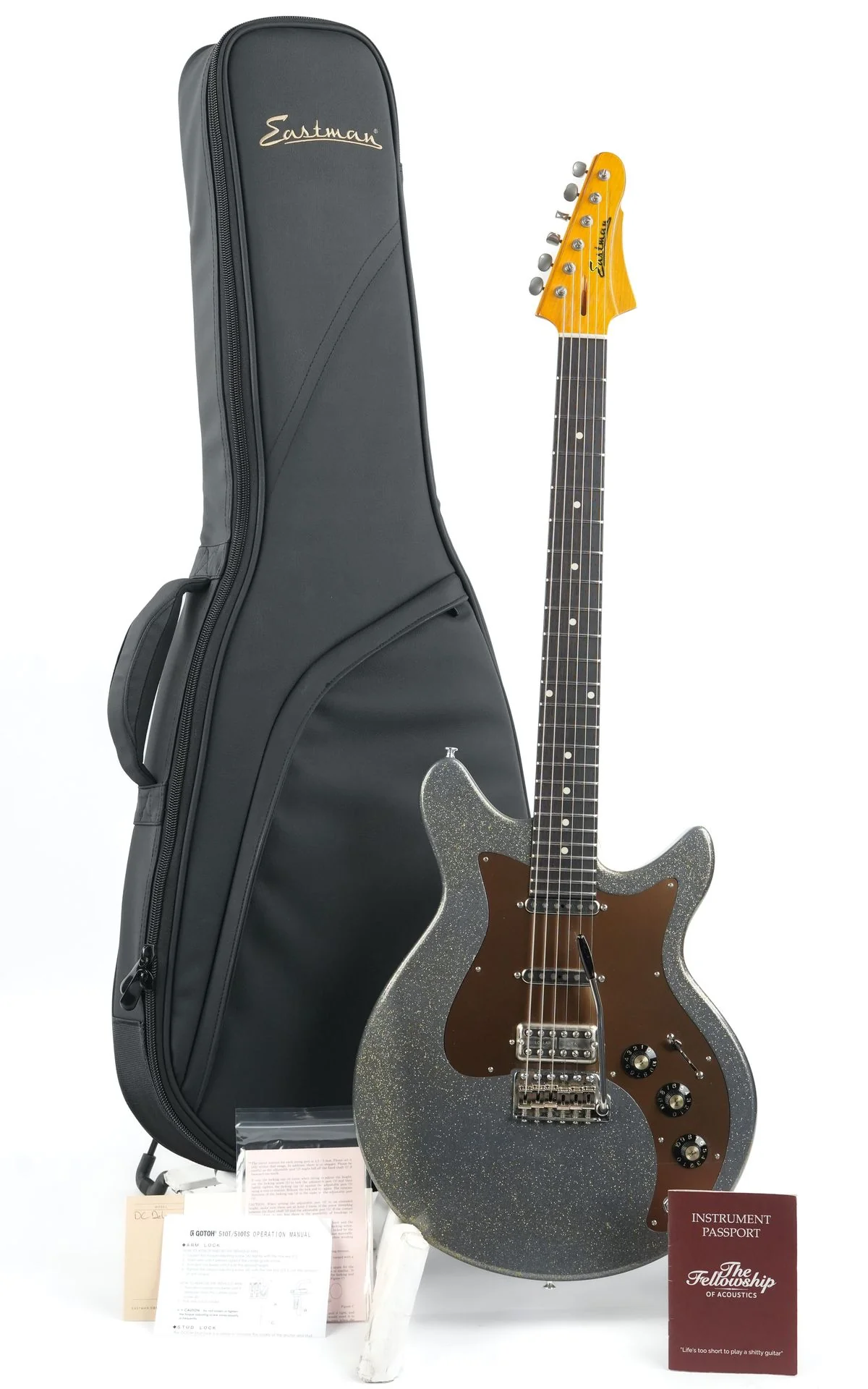 Eastman Kauffmann Series DC Deluxe Charcoal Sparkle Light Relic - Image 3