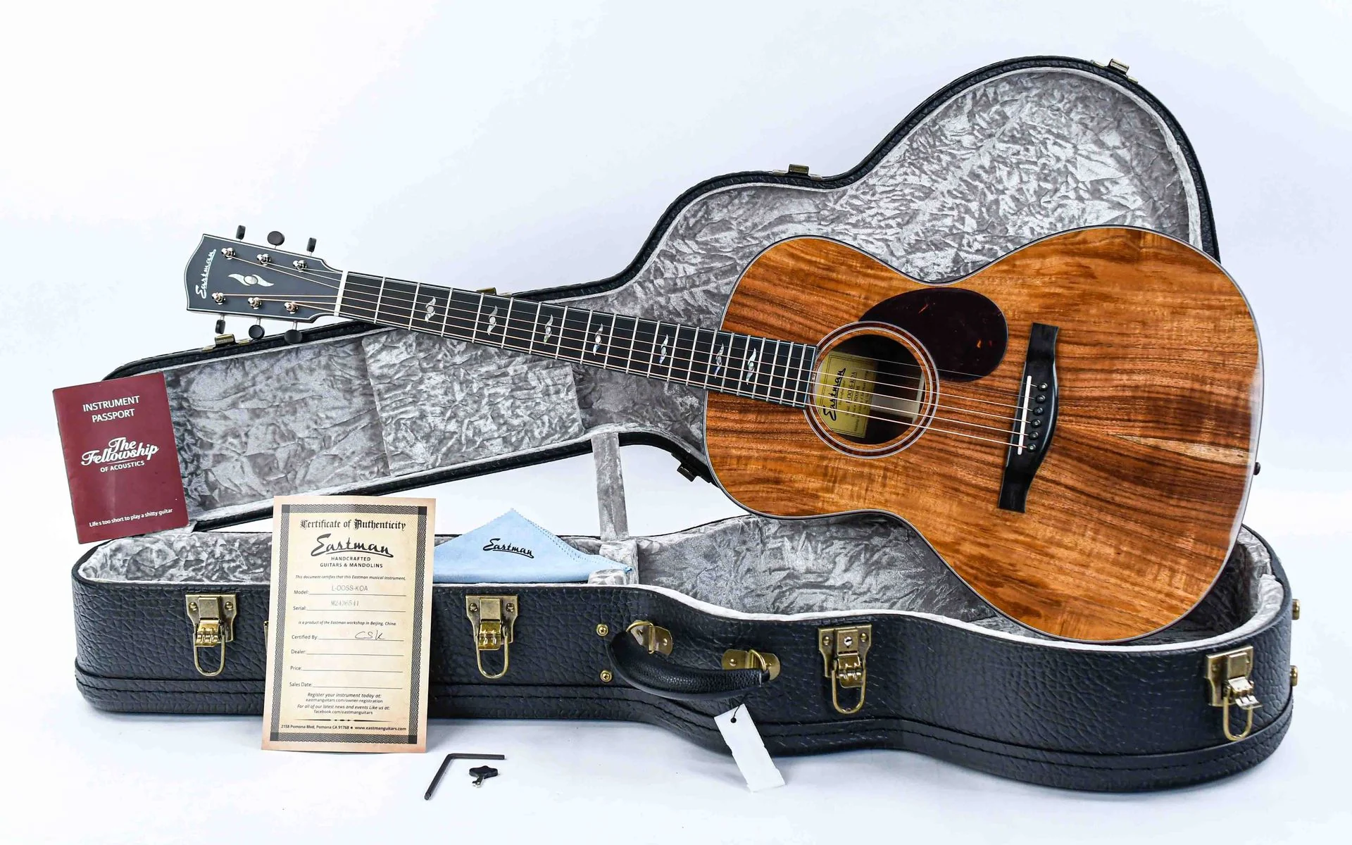 Eastman Luthier 00SS All Koa - Image 3
