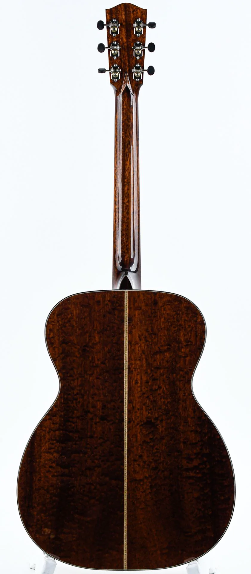 Eastman Luthier OM Quilted Sapele European Spruce - Image 4